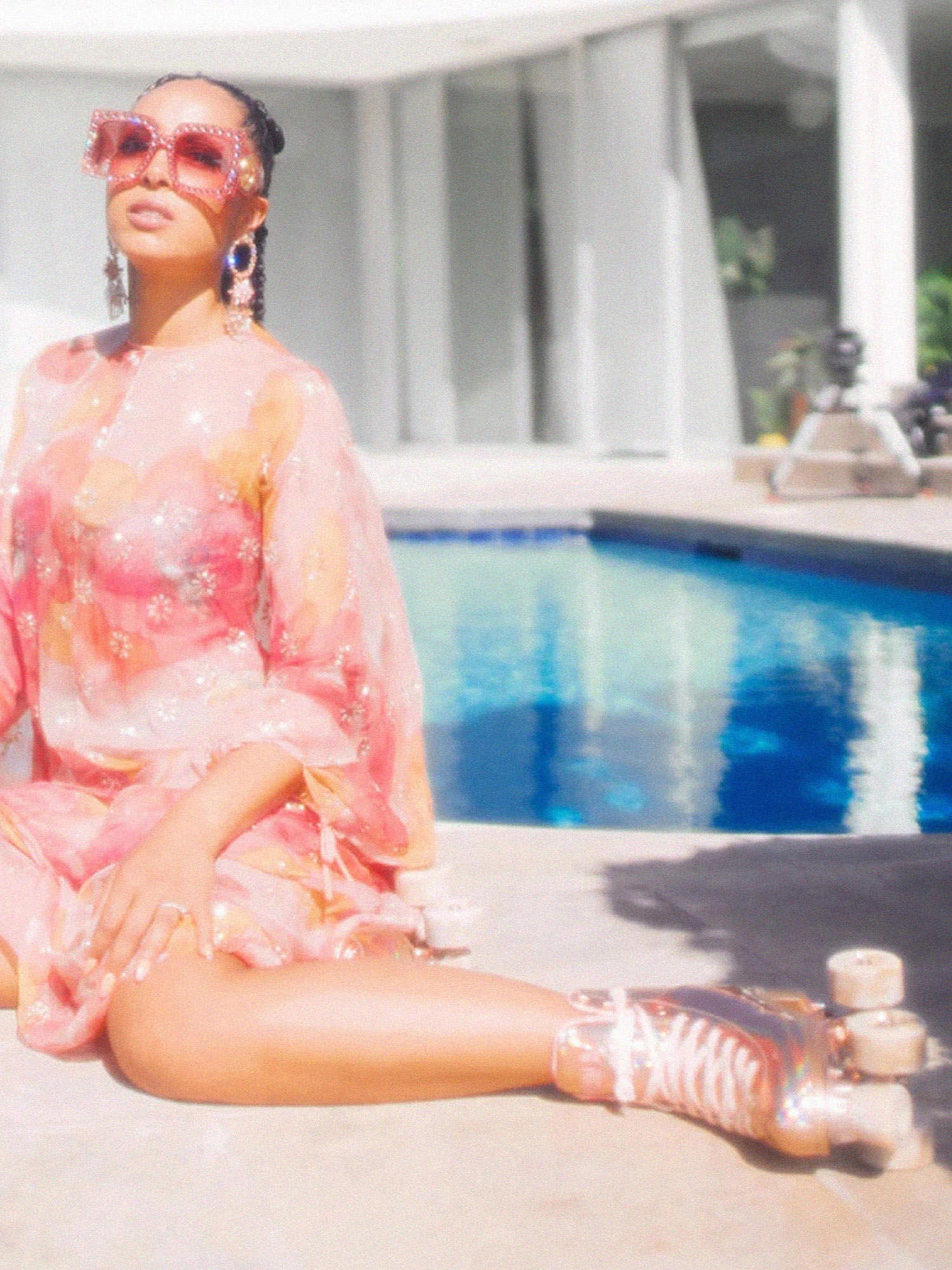 Kolečkové brusle Impala Quad Skate Wmn (marawa rose gold)