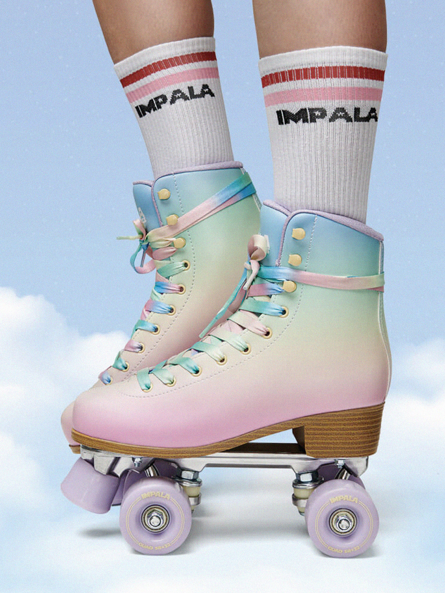 Kolečkové brusle Impala Quad Skate Wmn (pastel fade)