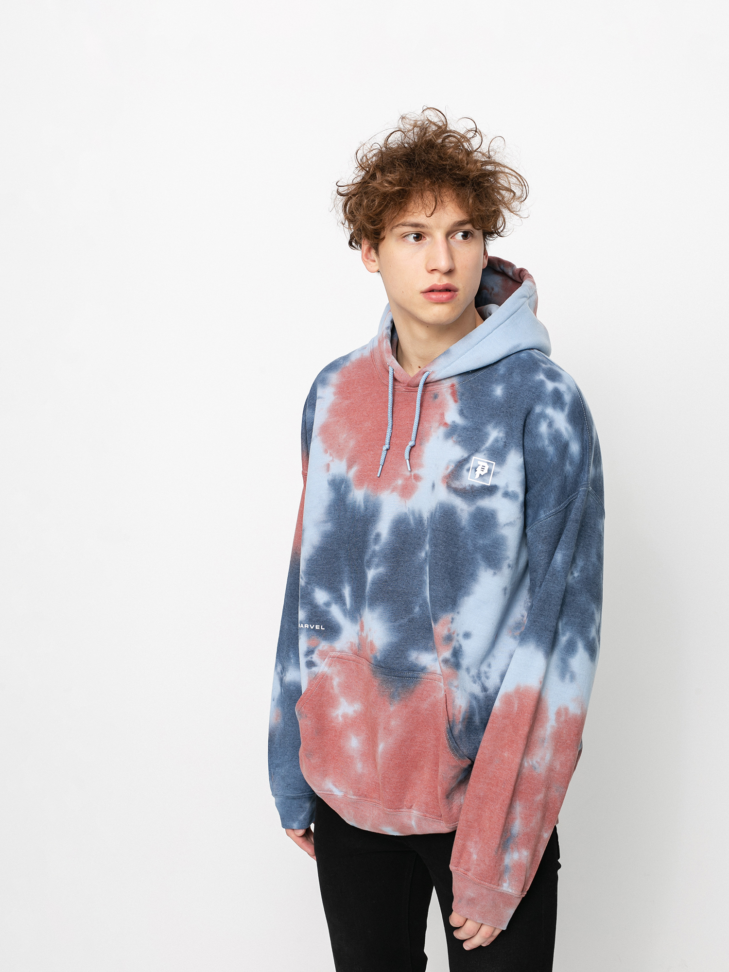 Mikina s kapucí Primitive Venom Washed HD (blue)