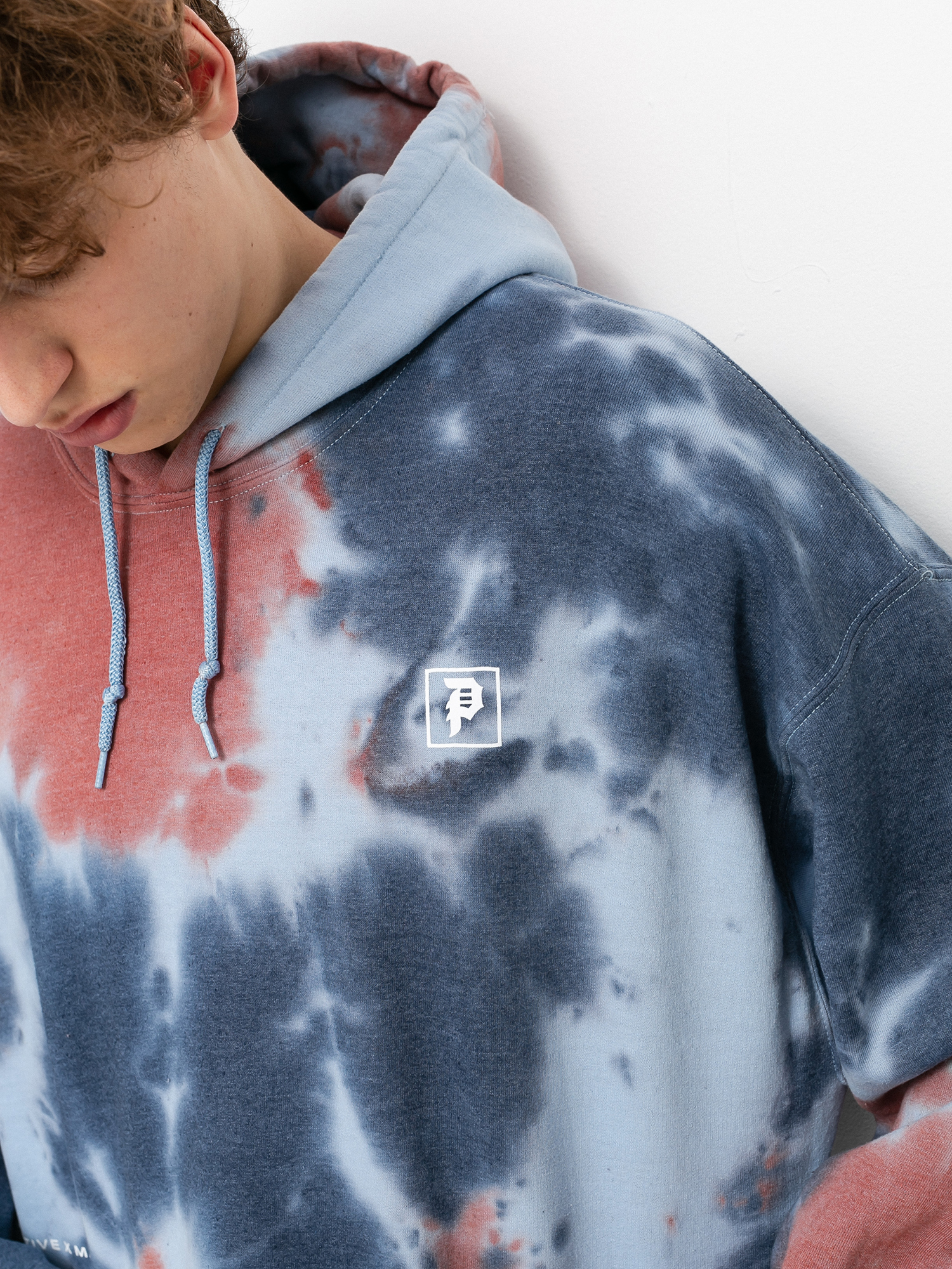 Mikina s kapucí Primitive Venom Washed HD (blue)