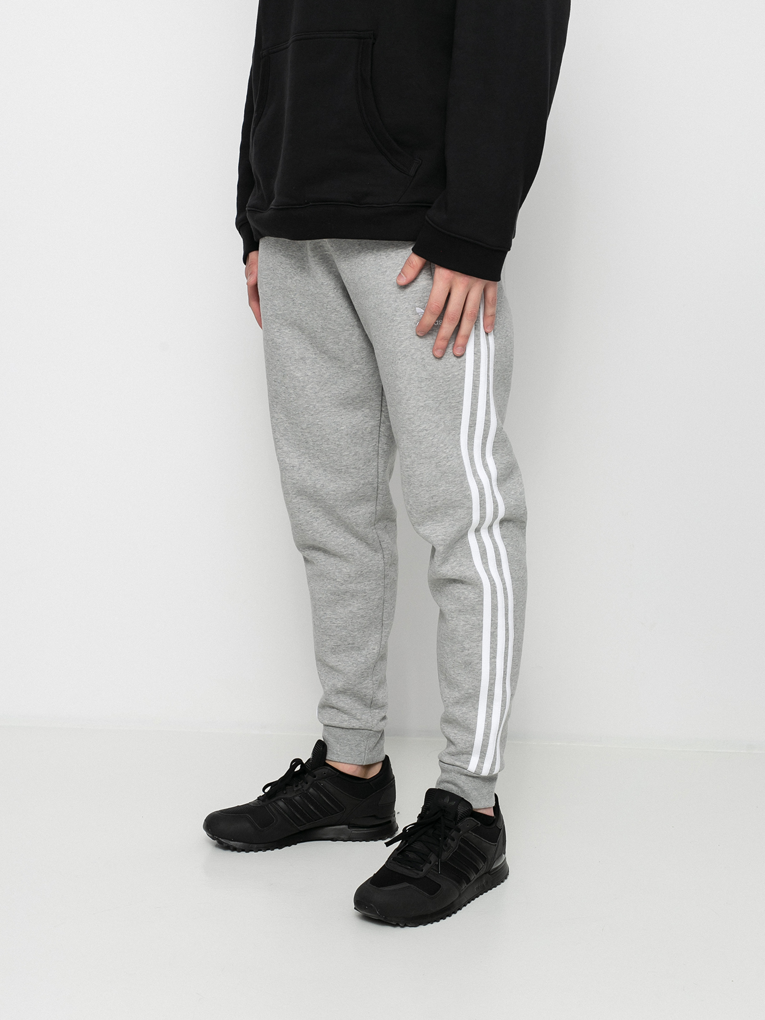 Kalhoty adidas Originals 3 Stripes (mgreyh)