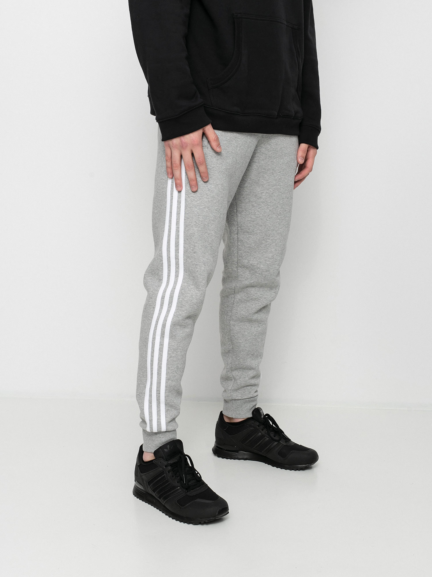 Kalhoty adidas Originals 3 Stripes (mgreyh)