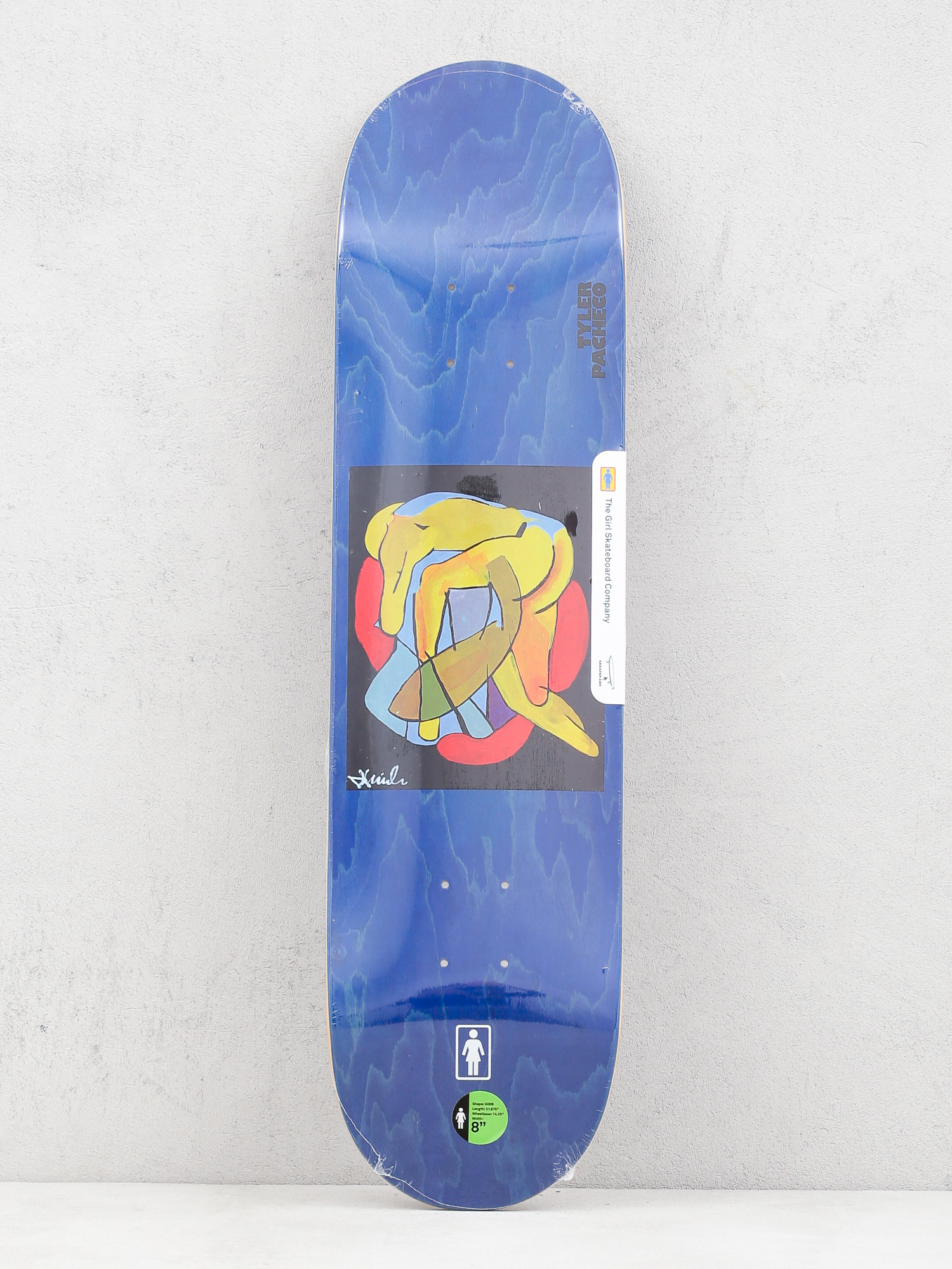 Deska Girl Skateboard Pacheco Tangled Off (blue)