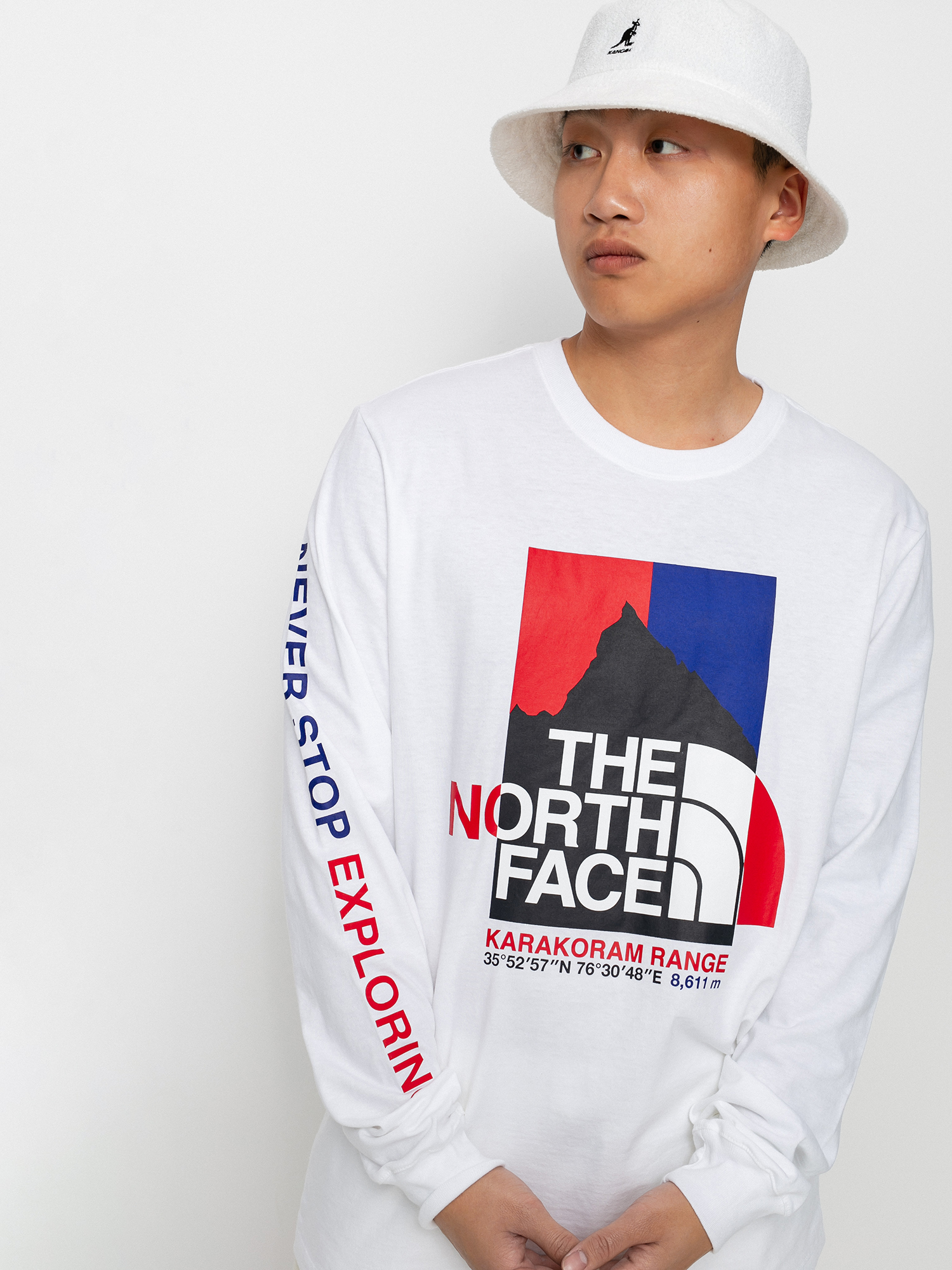 Triko The North Face Karakoram Graphic (tnf white)