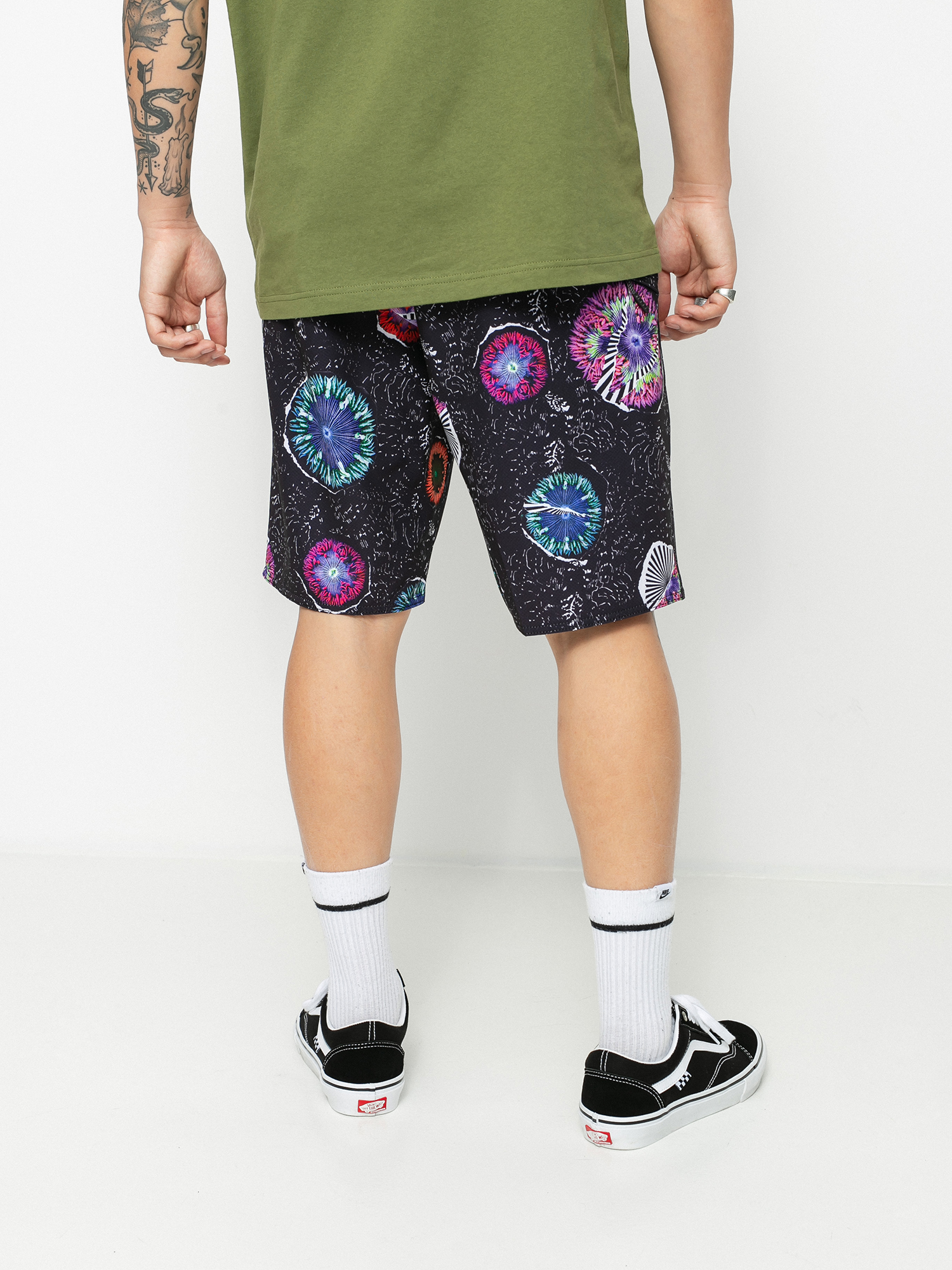 Plážové kraťasy Volcom Coral Morph 20 (black)