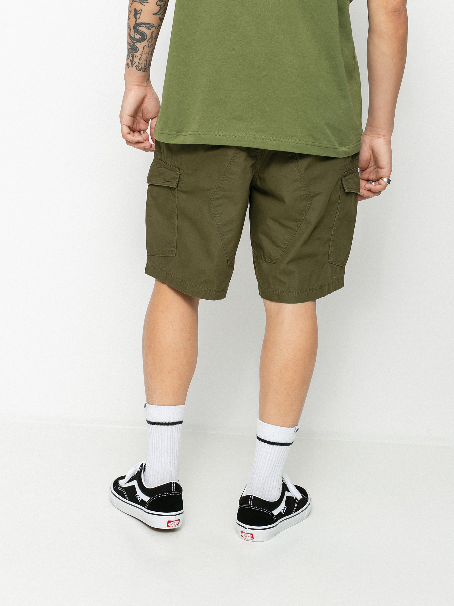 Kraťasy Volcom Miter III Cargo 20 (military)