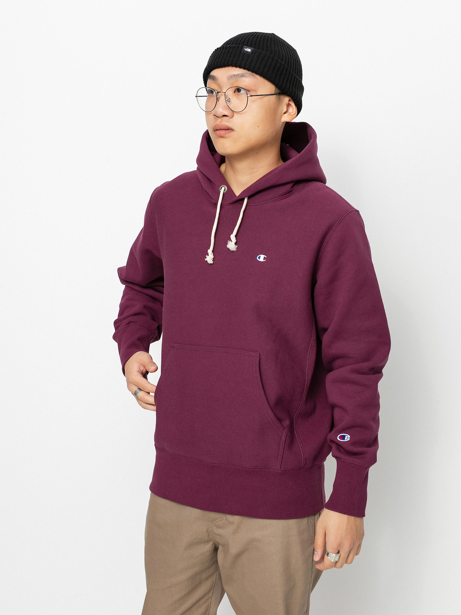 Mikina s kapucí Champion Sweatshirt HD 214675 (wre)