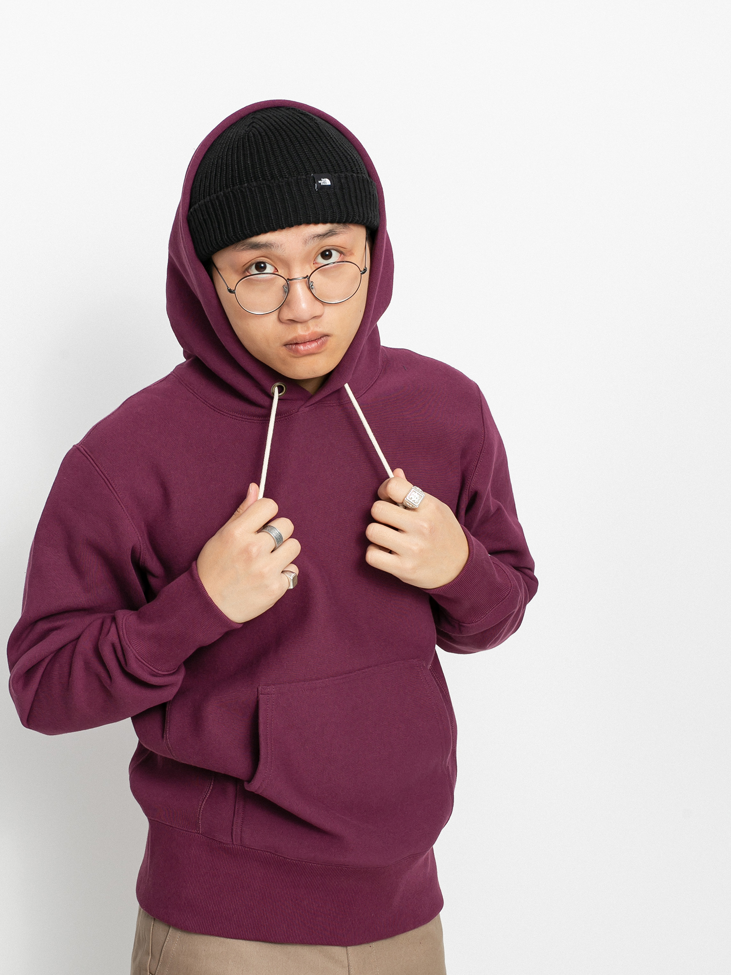 Mikina s kapucí Champion Sweatshirt HD 214675 (wre)
