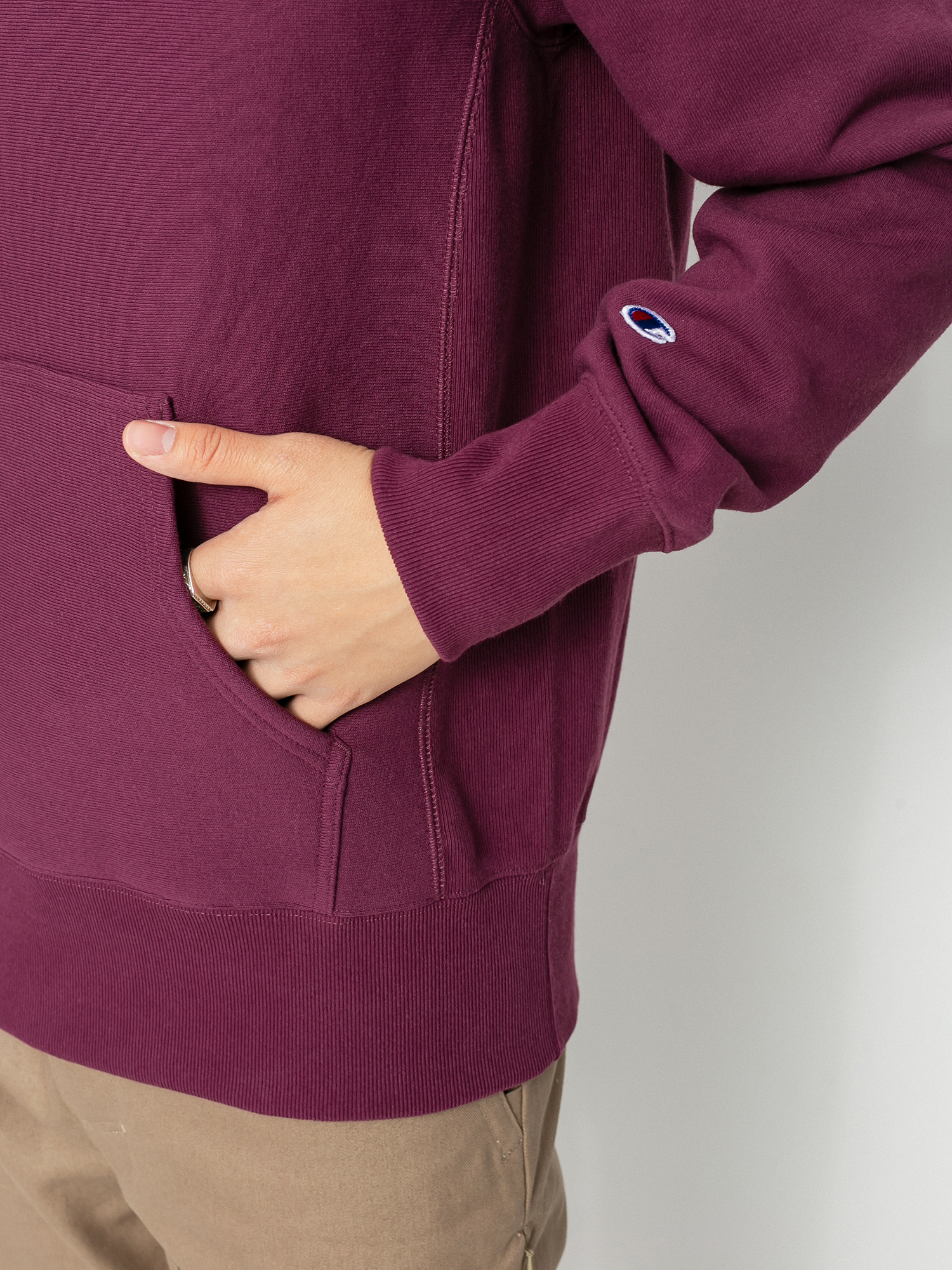 Mikina s kapucí Champion Sweatshirt HD 214675 (wre)