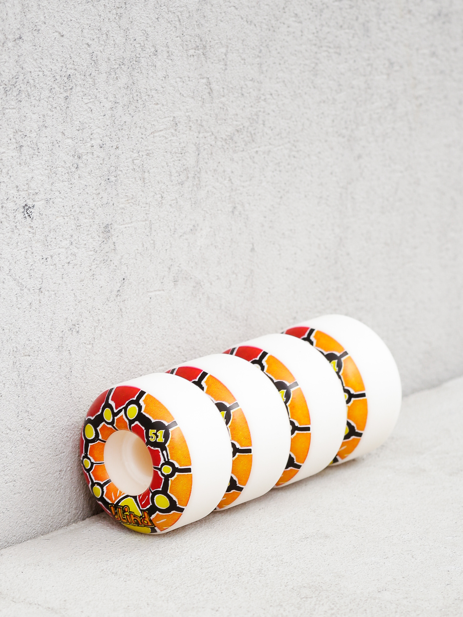 Kolečka Blind Round Space V2 (red/orange)