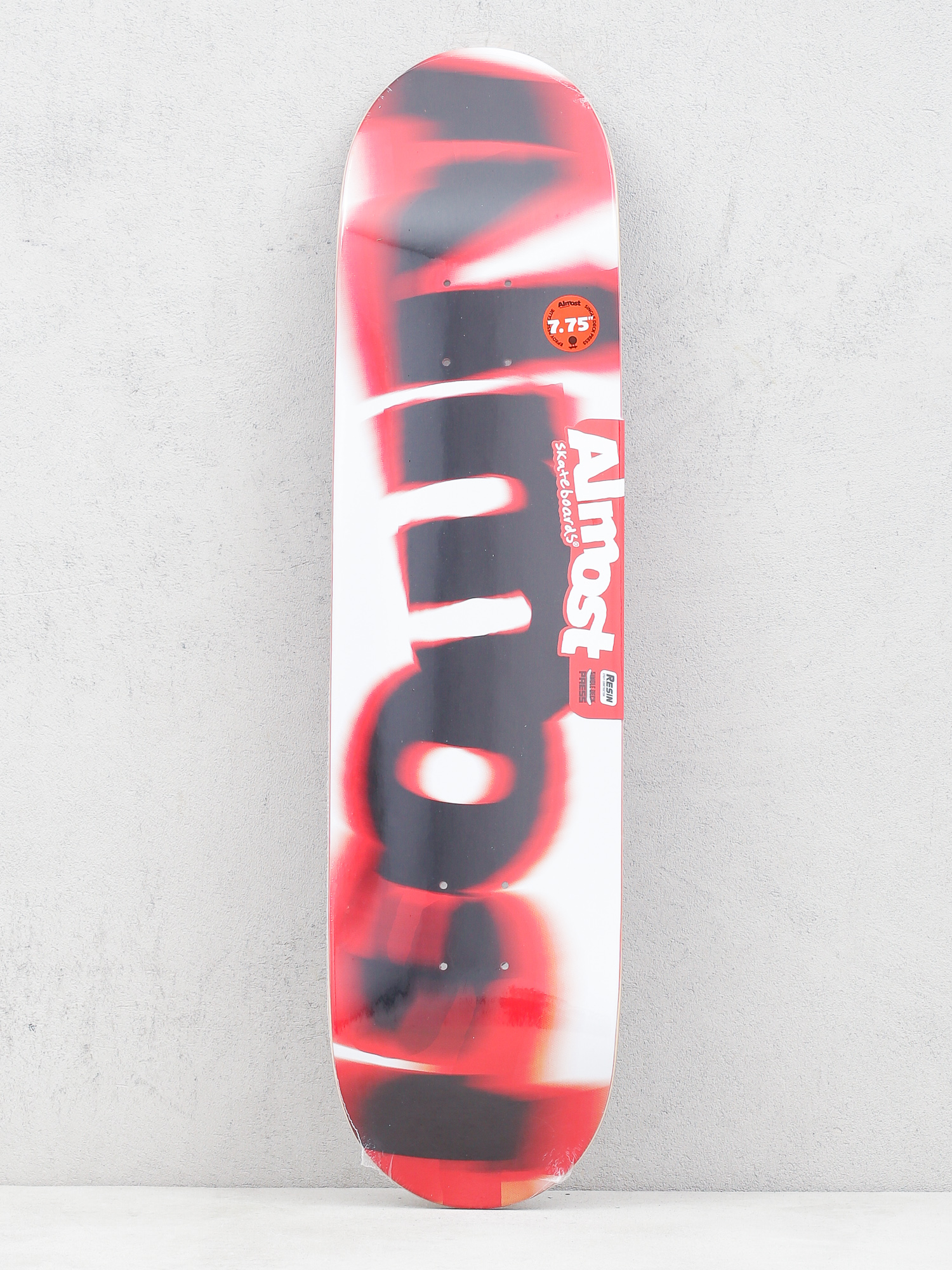 Deska Almost Spin Blur Logo (red)