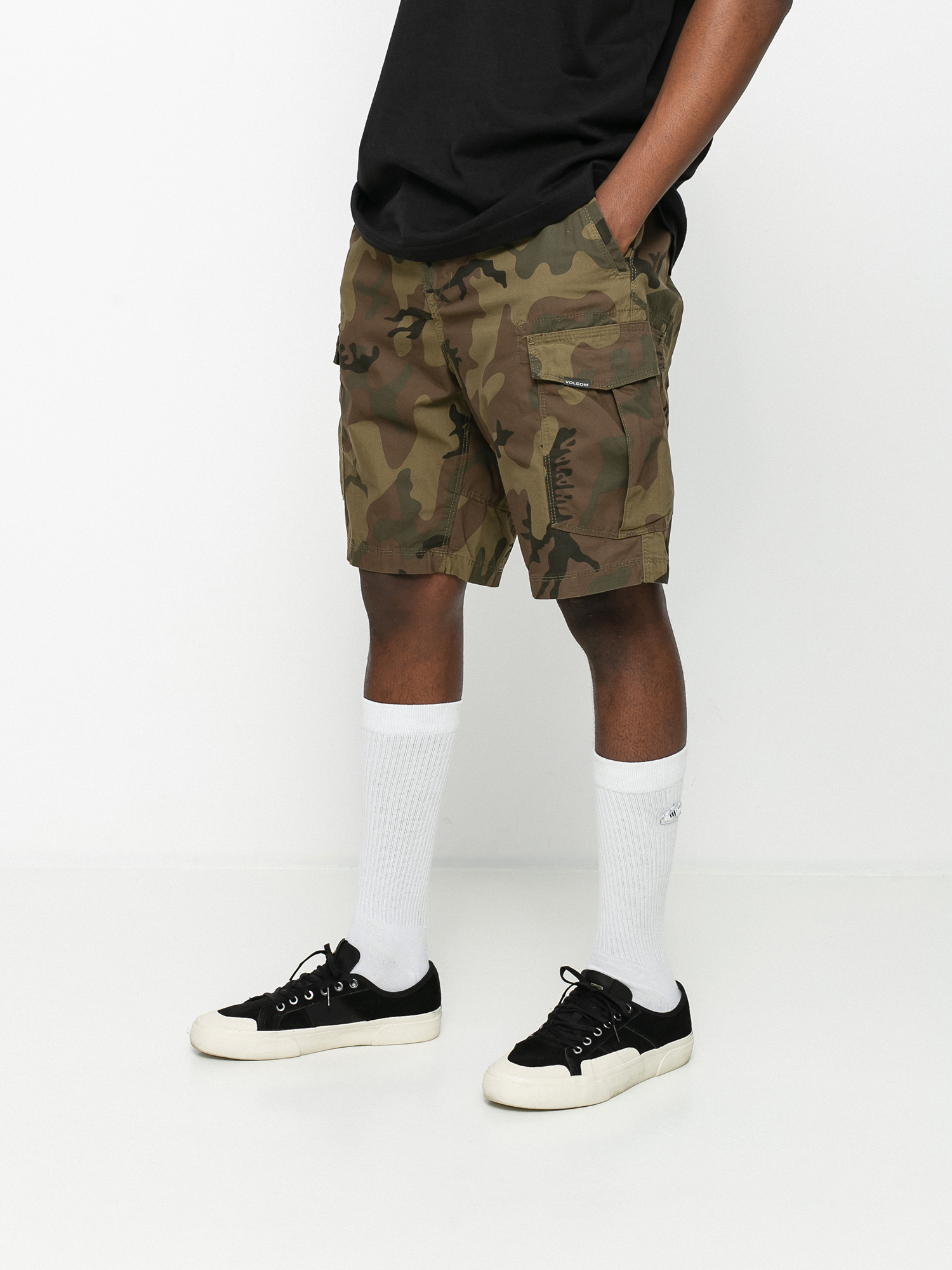 Kraťasy Volcom Miter III Cargo 20 (camouflage)