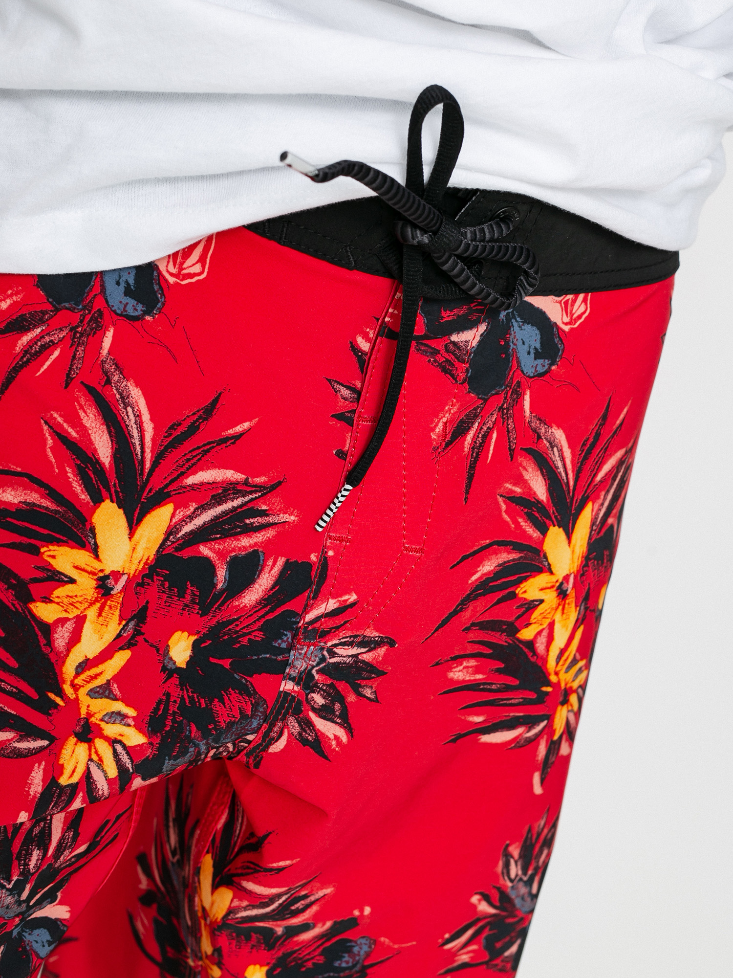 Plážové kraťasy Volcom Mod Lido Prnt 20 (carmine red)