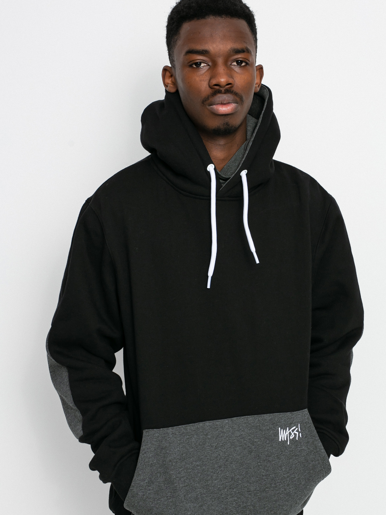 Mikina s kapucí MassDnm Creep HD (black)