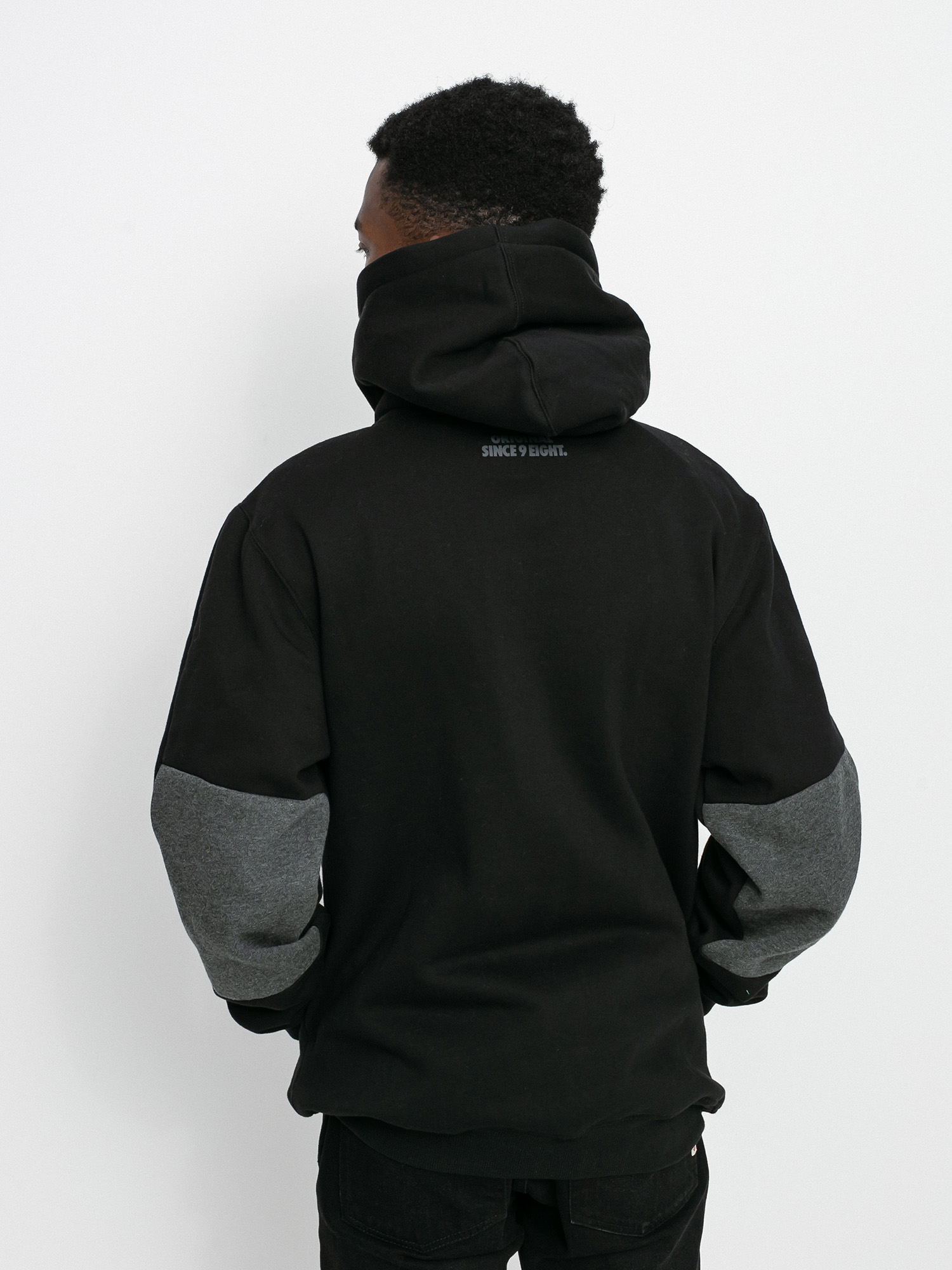 Mikina s kapucí MassDnm Creep HD (black)