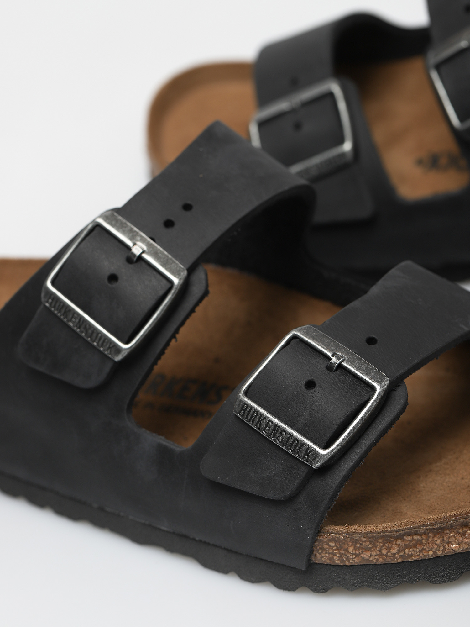 Plážovky Birkenstock Arizona Regular (nu oiled black)