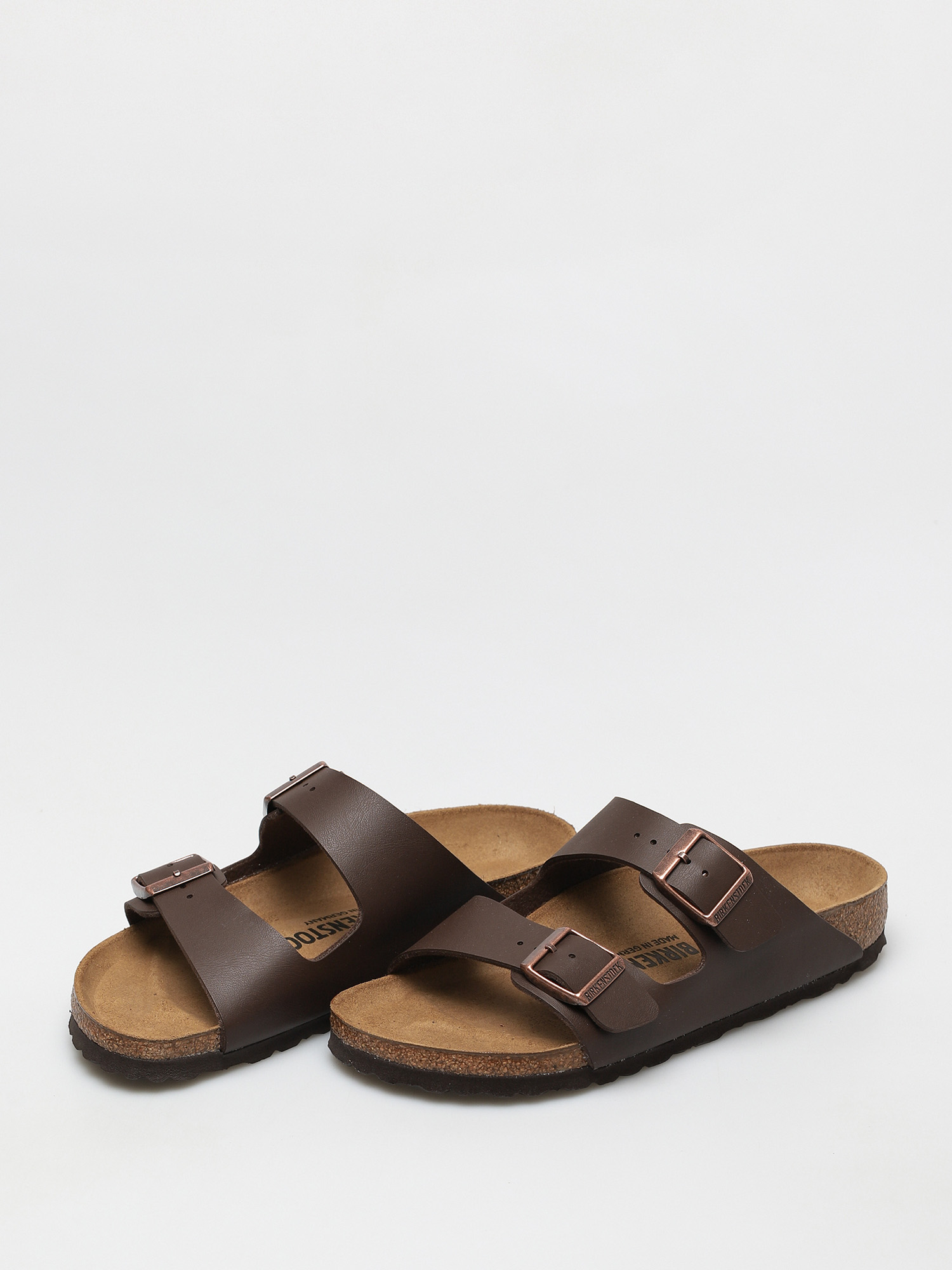 Plážovky Birkenstock Arizona Narrow Wmn (bf dark brown)