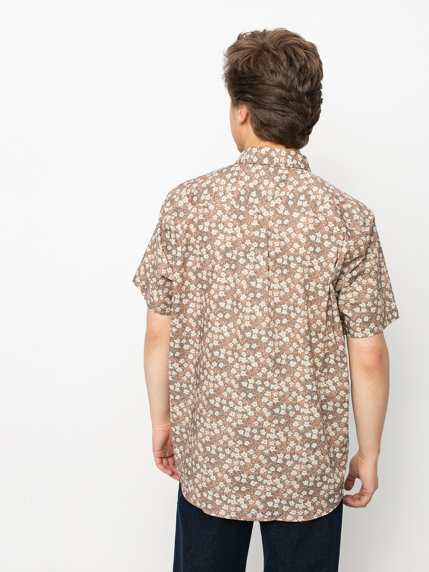 Košile Patagonia Go To (floral moss/stingray mauve)