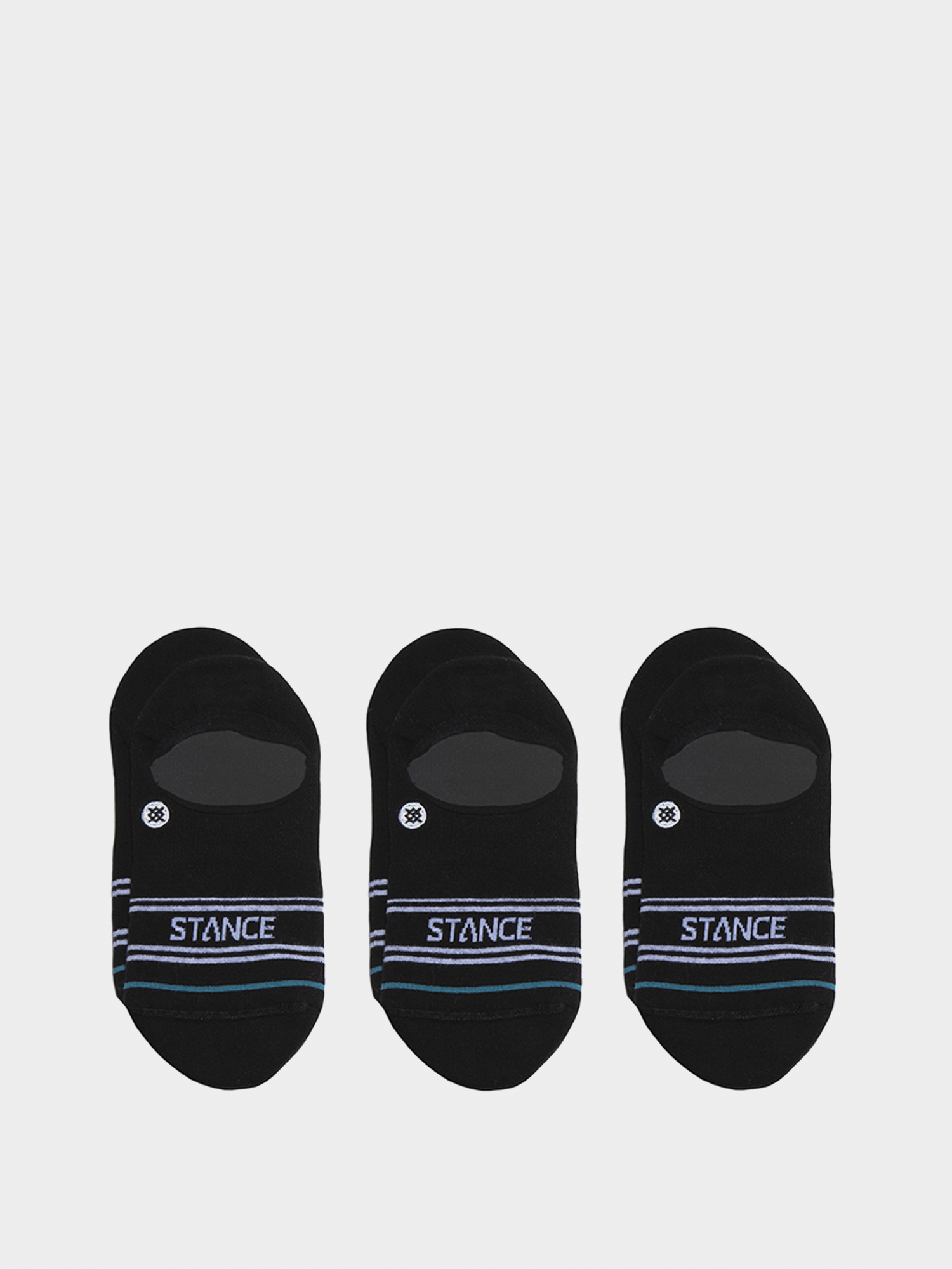 Ponou017eky Stance Basic 3 Pack No Show (black)