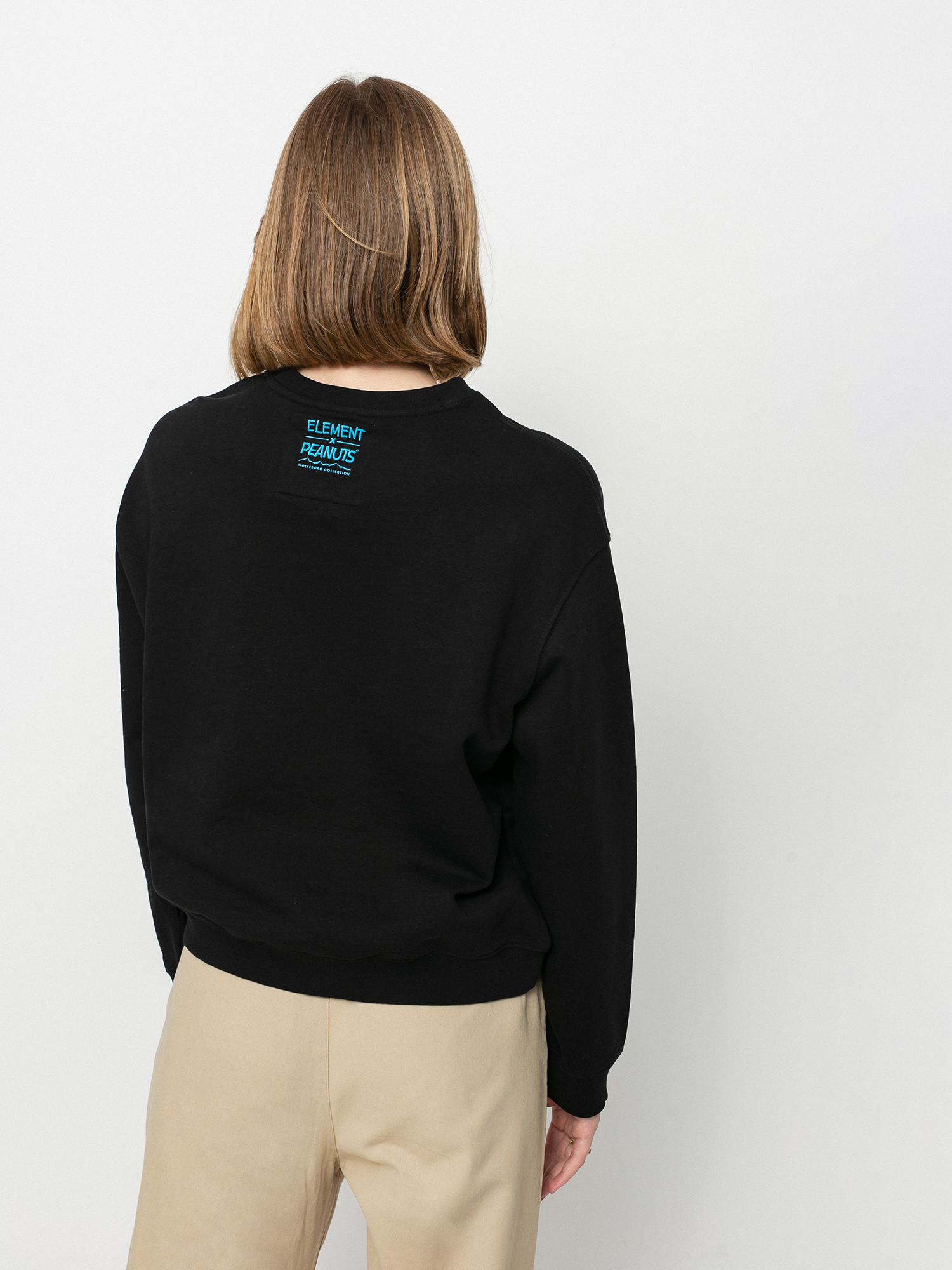 Mikina Element Peanuts Cr Wmn (flint black)