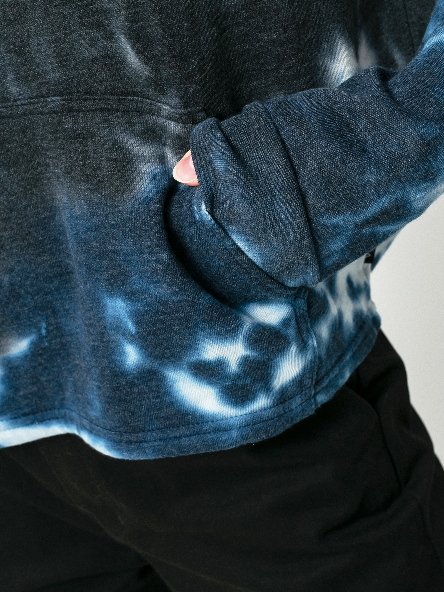 Mikina s kapucí RVCA Vortex HD Wmn (vintage white)