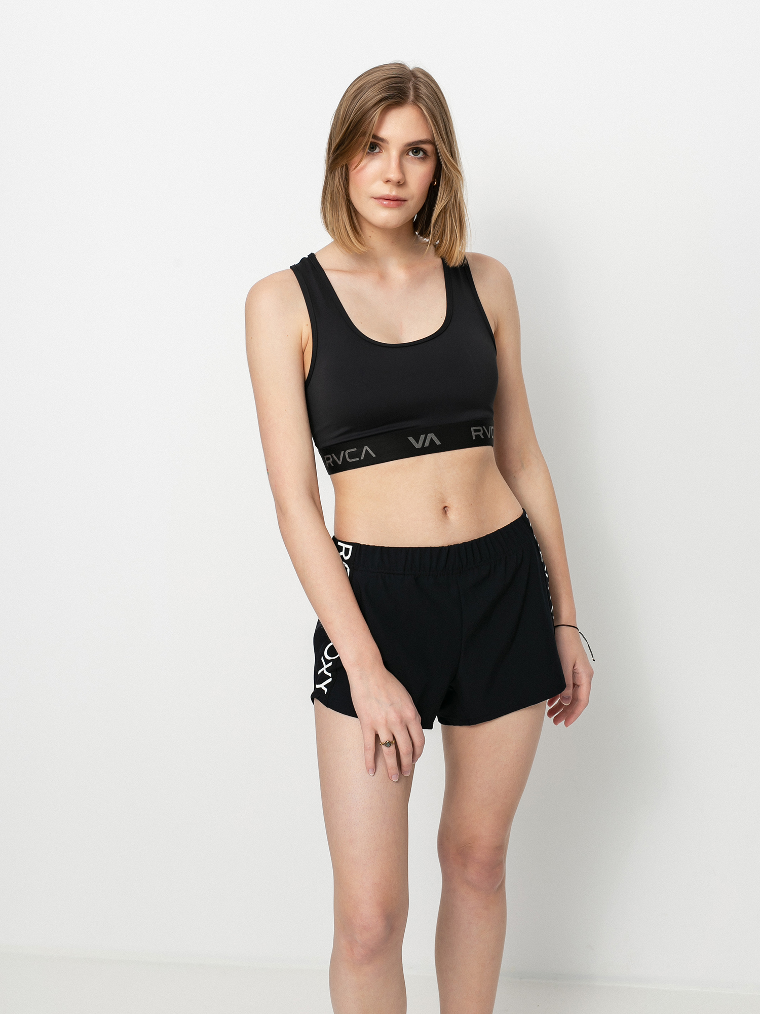 Spodní prádlo RVCA Cut Out Bra Top Wmn (black)