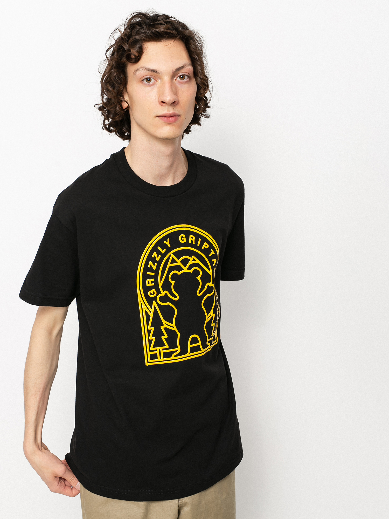 Tričko Grizzly Griptape Endangered Species (black)