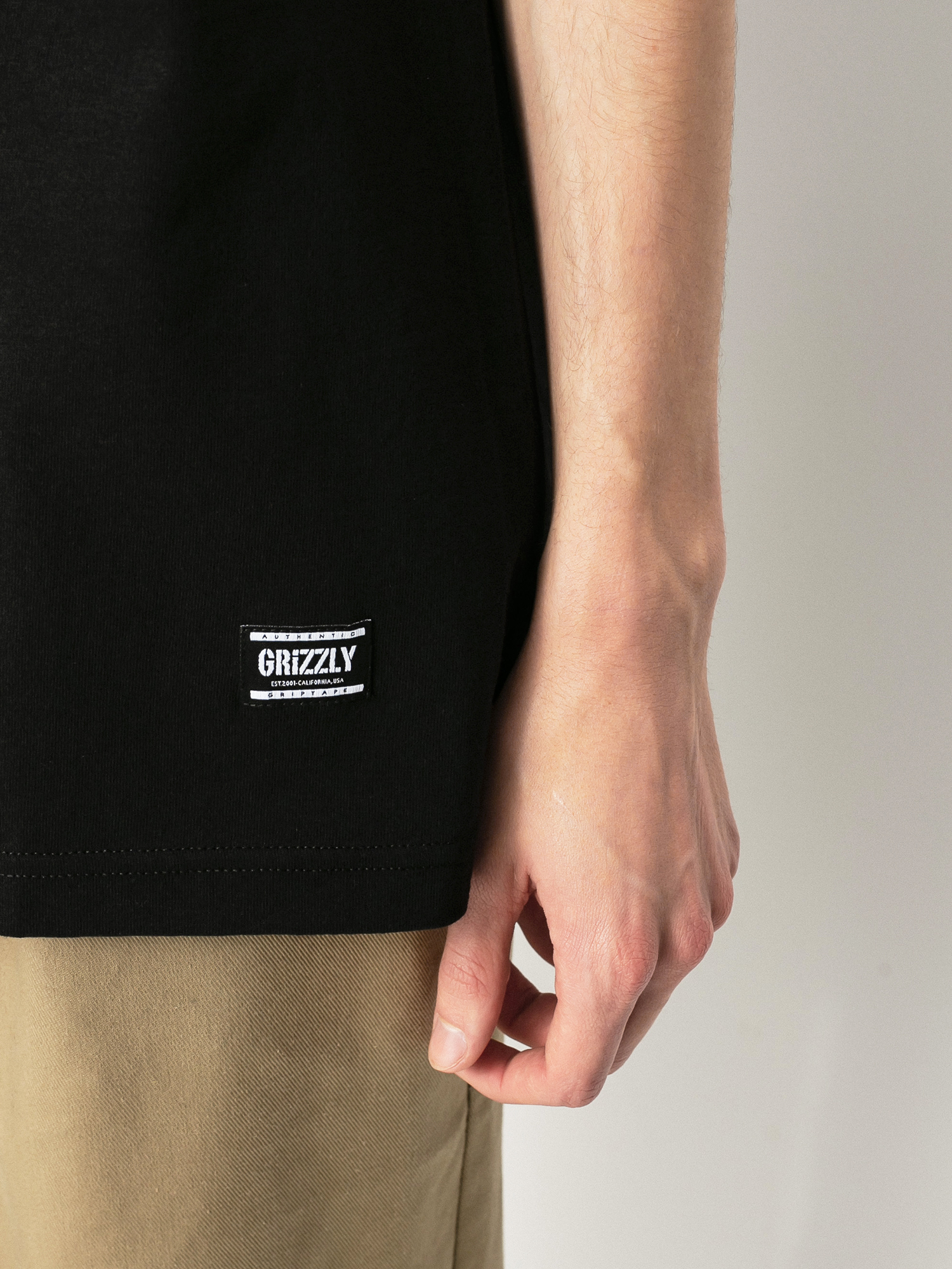 Tričko Grizzly Griptape Pride Bear (black)