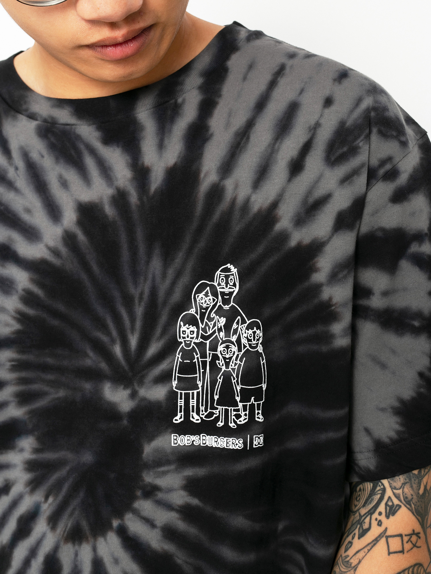 Tričko DC X BB Bobs Burgers Portobell (black)