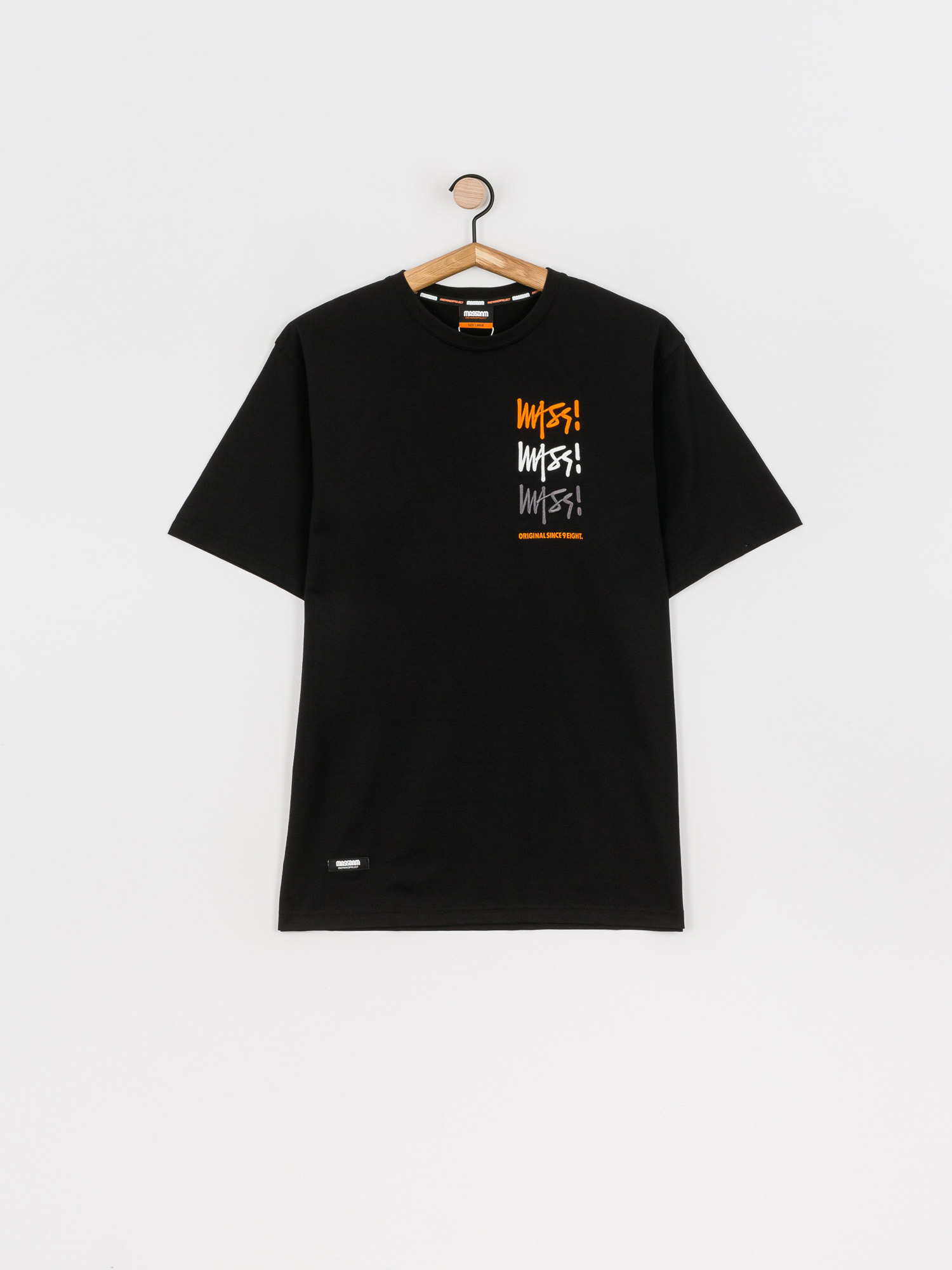 Tričko MassDnm Multisign (black)