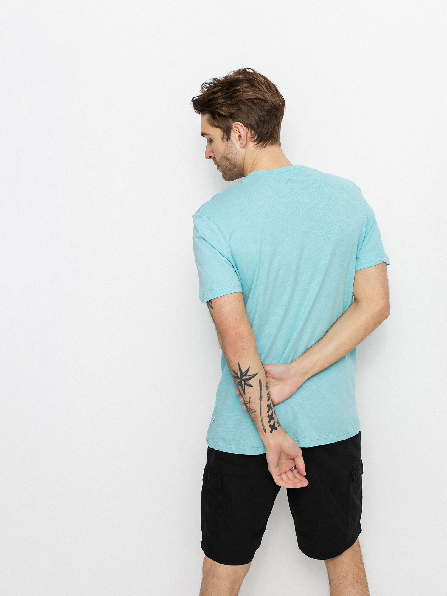 Tričko Quiksilver Quiet Hour (gulf stream)