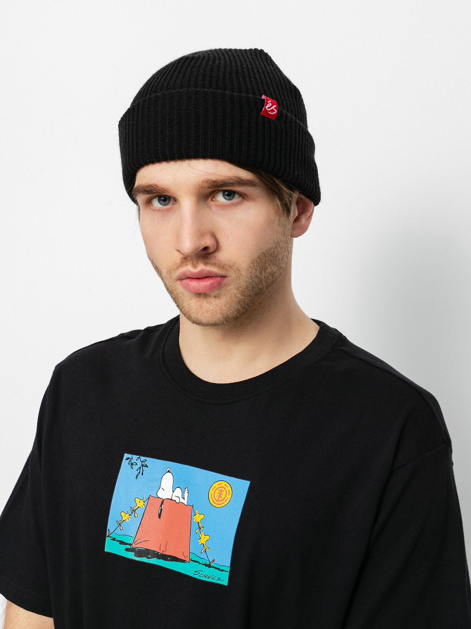 Tričko Element Peanuts Zzz (flint black)