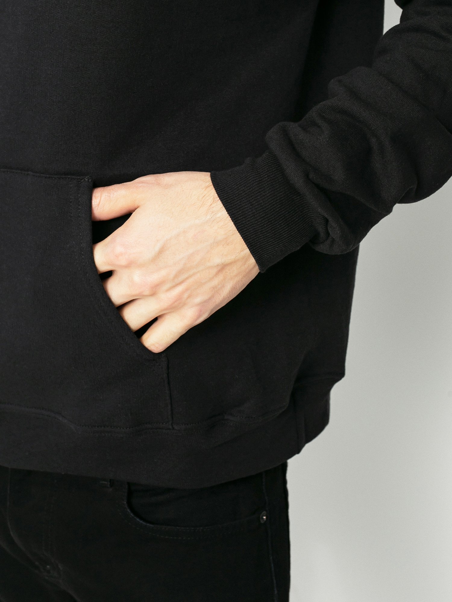 Mikina s kapucí Thrasher Truck 1 HD (black)