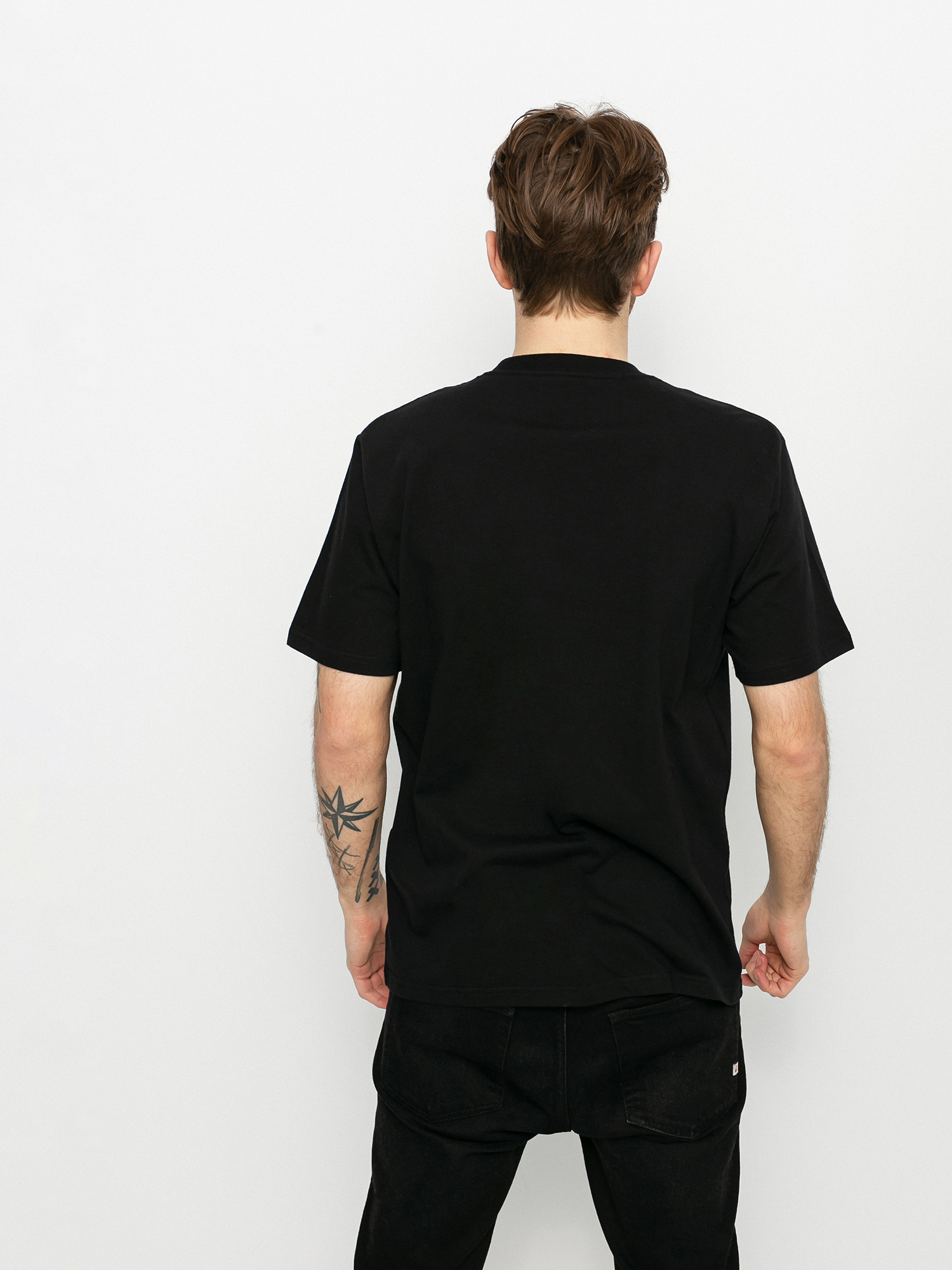 Tričko Carhartt WIP Harp (black/white)