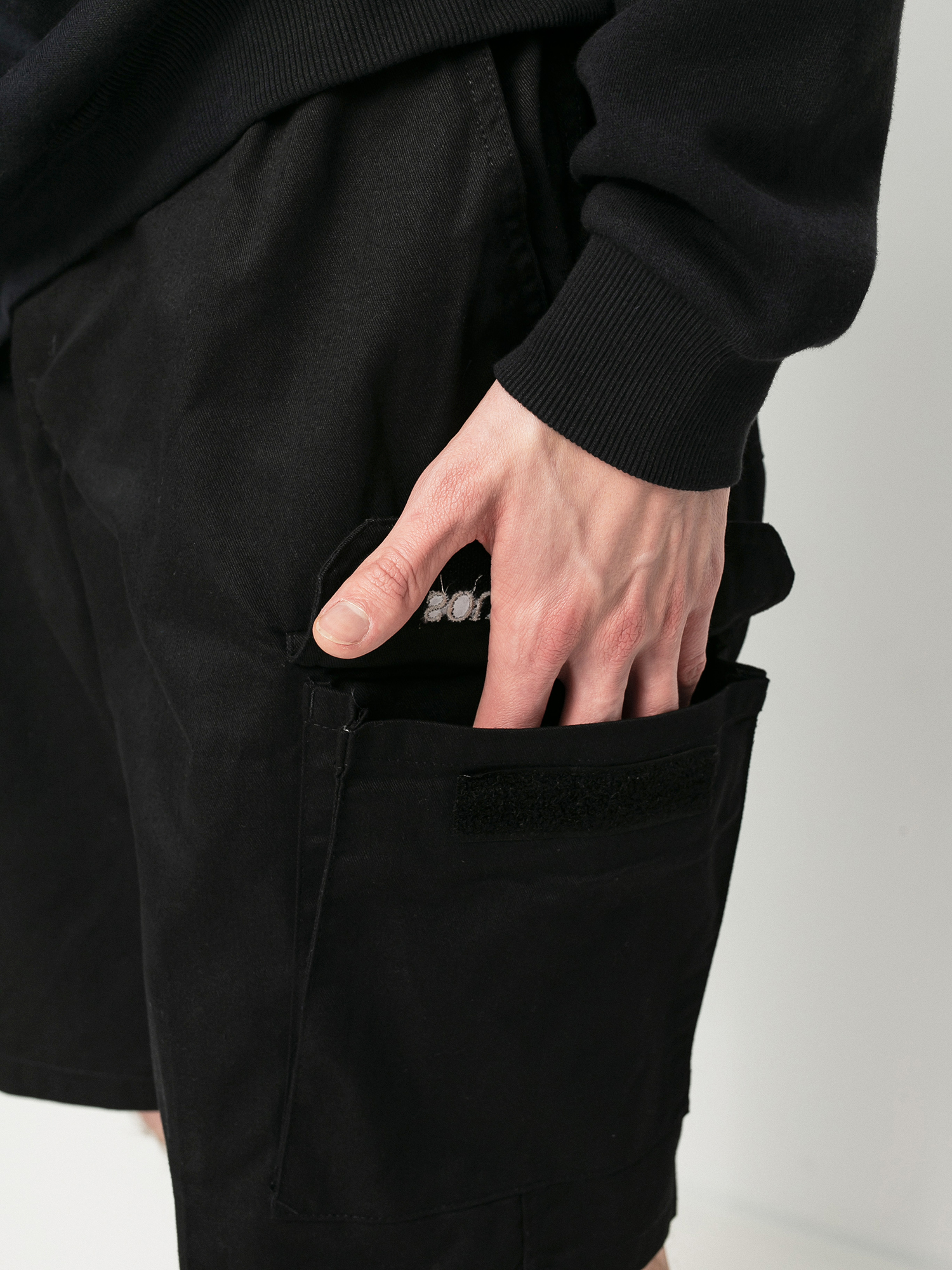 Kraťasy Sour Solution Cargo Shorts (black)