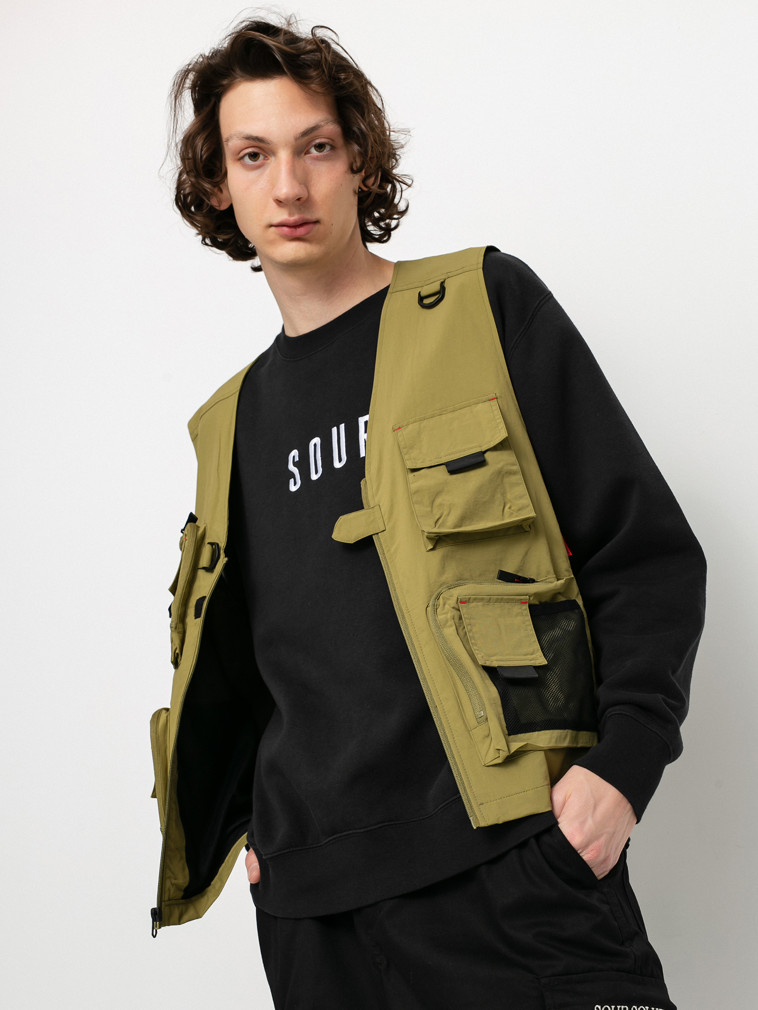 Vesta Volcom Loose Trucks Vest (old mill)