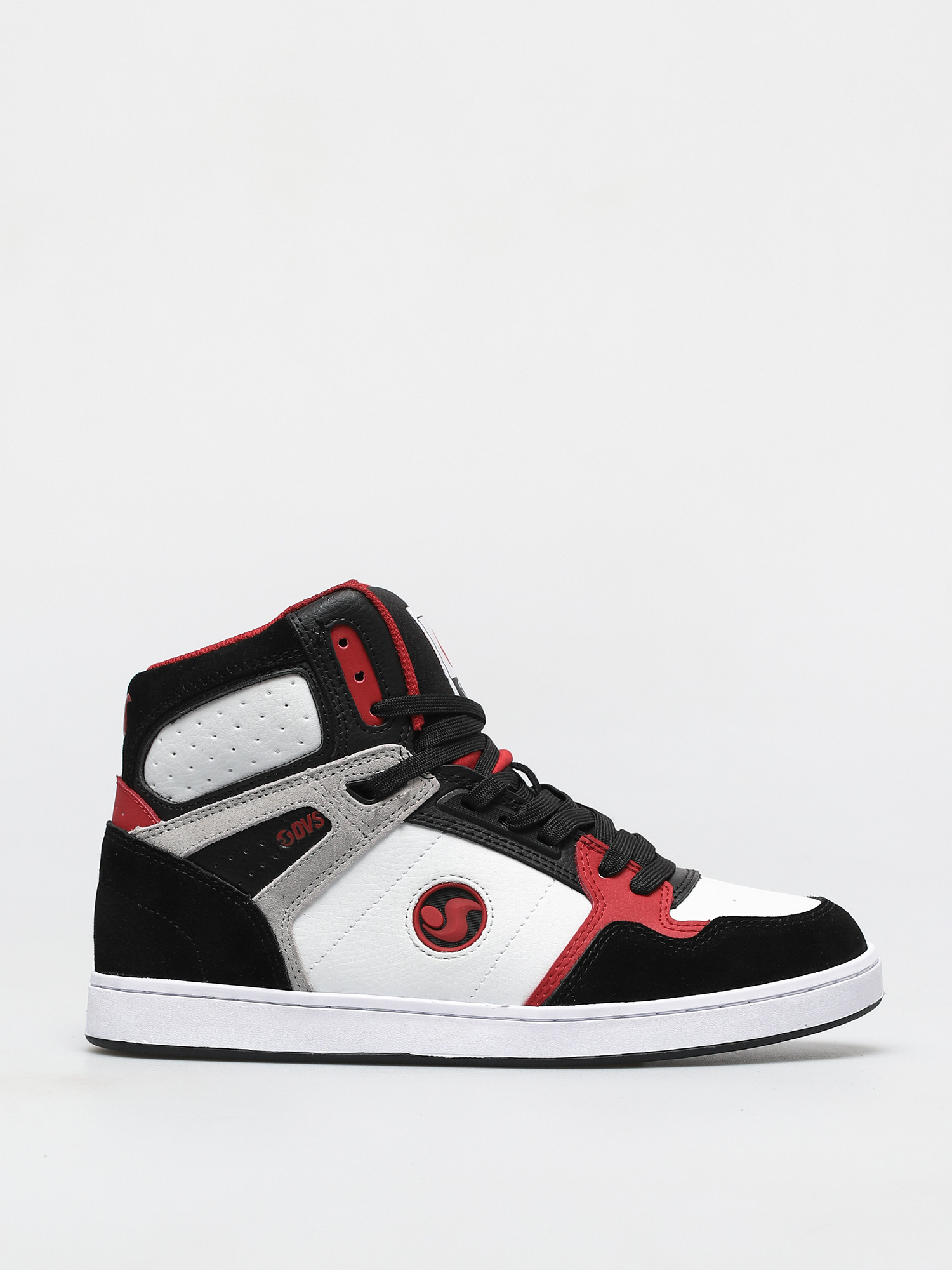 Boty DVS Honcho (white black red suede)