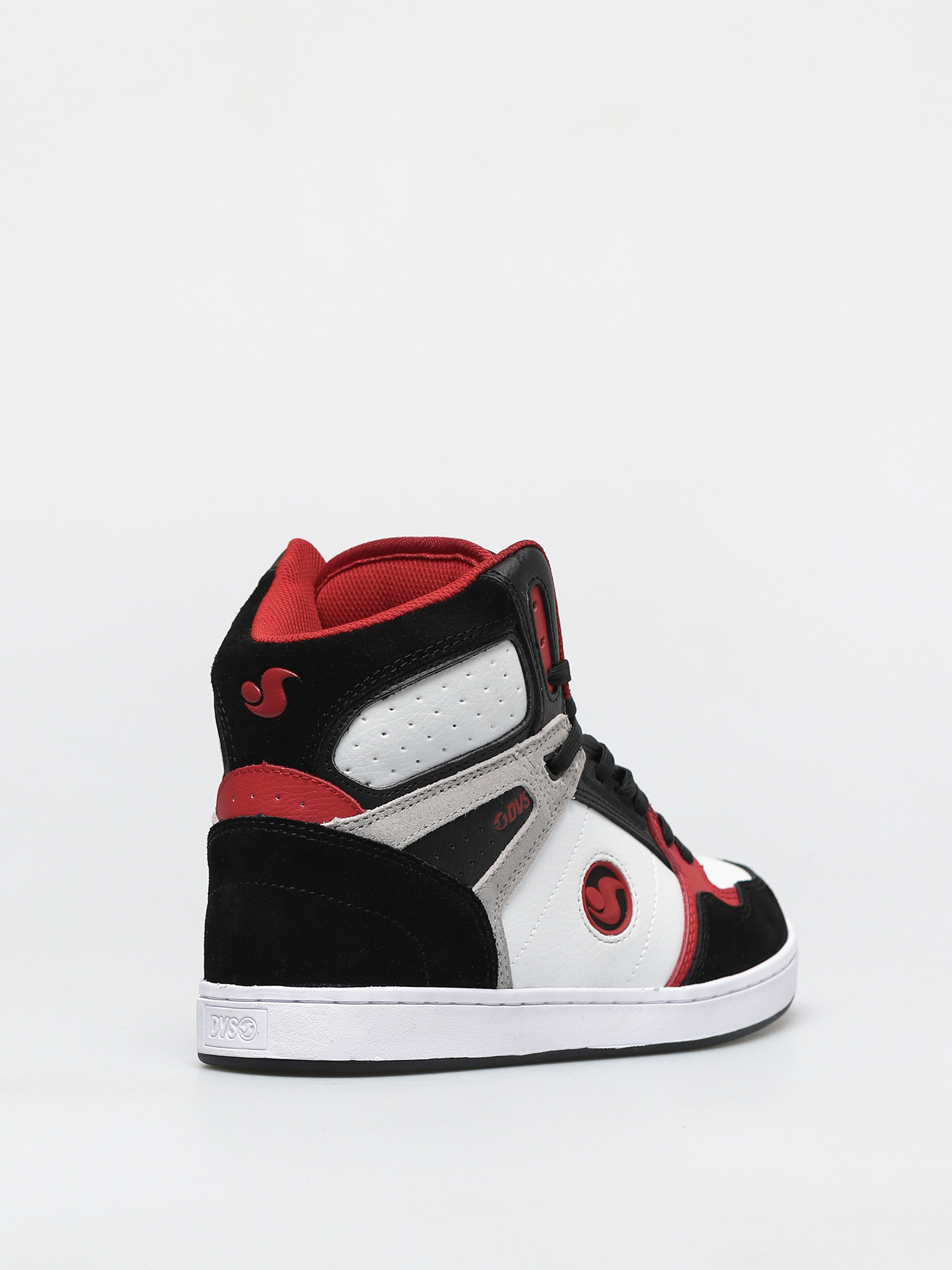 Boty DVS Honcho (white black red suede)