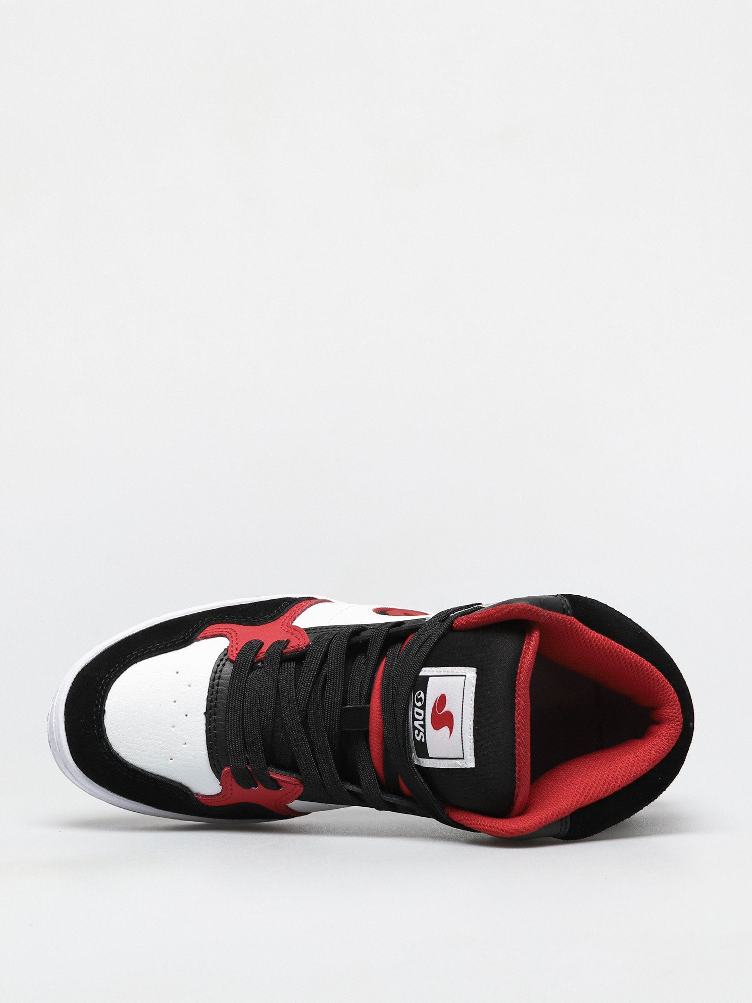 Boty DVS Honcho (white black red suede)