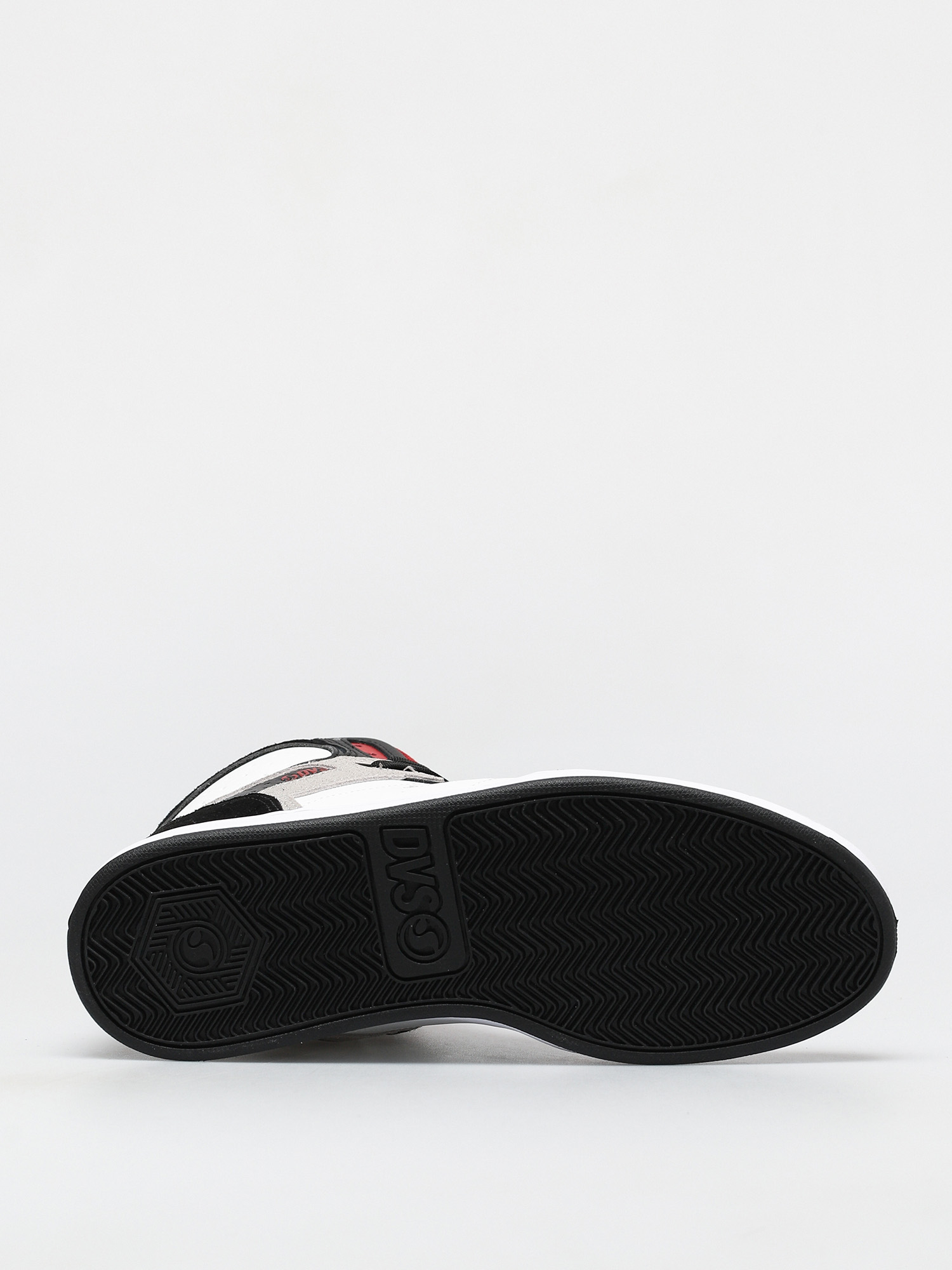 Boty DVS Honcho (white black red suede)