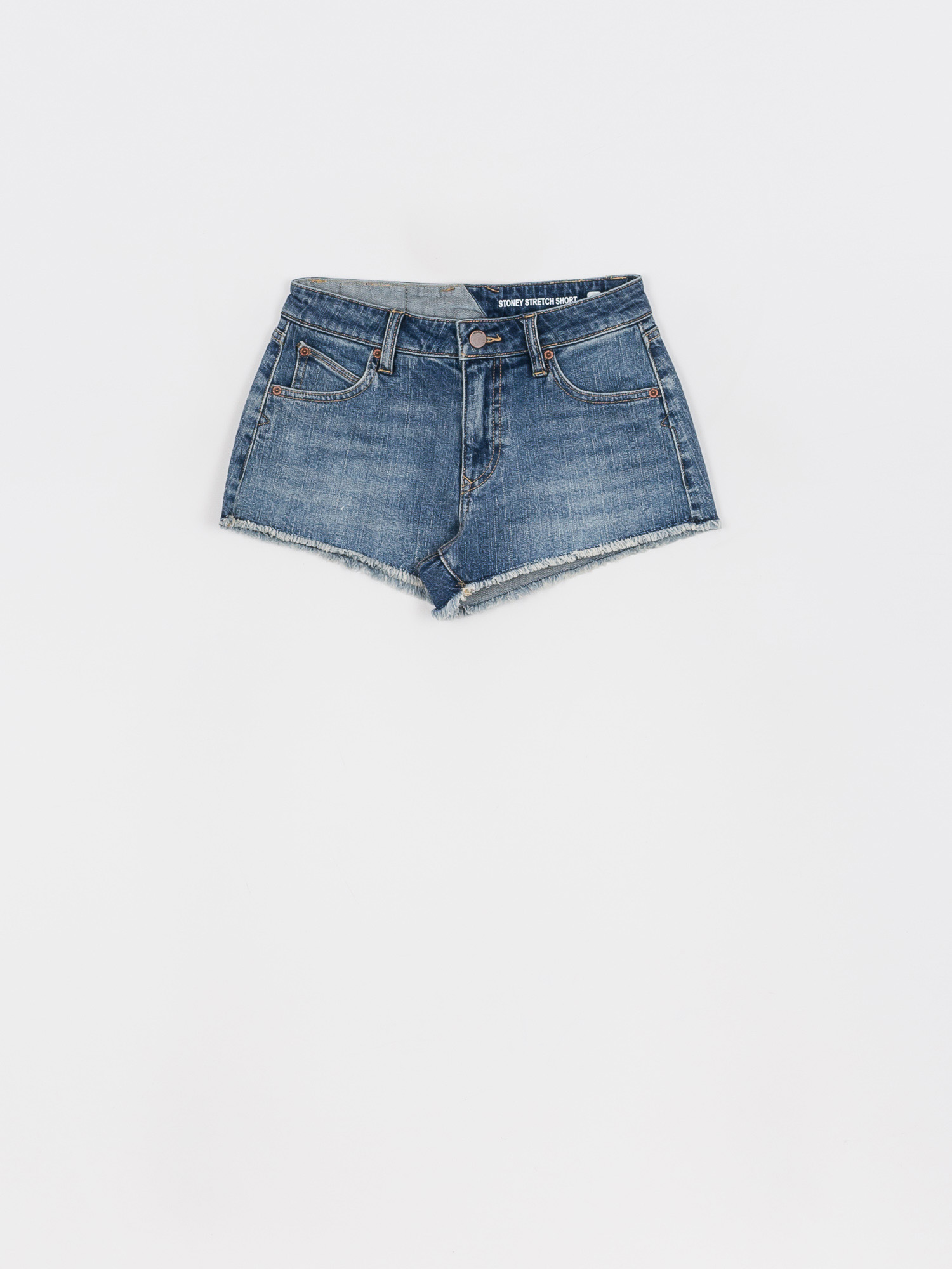 Kraťasy Volcom Stoney Stretch Wmn (blue swift wash)