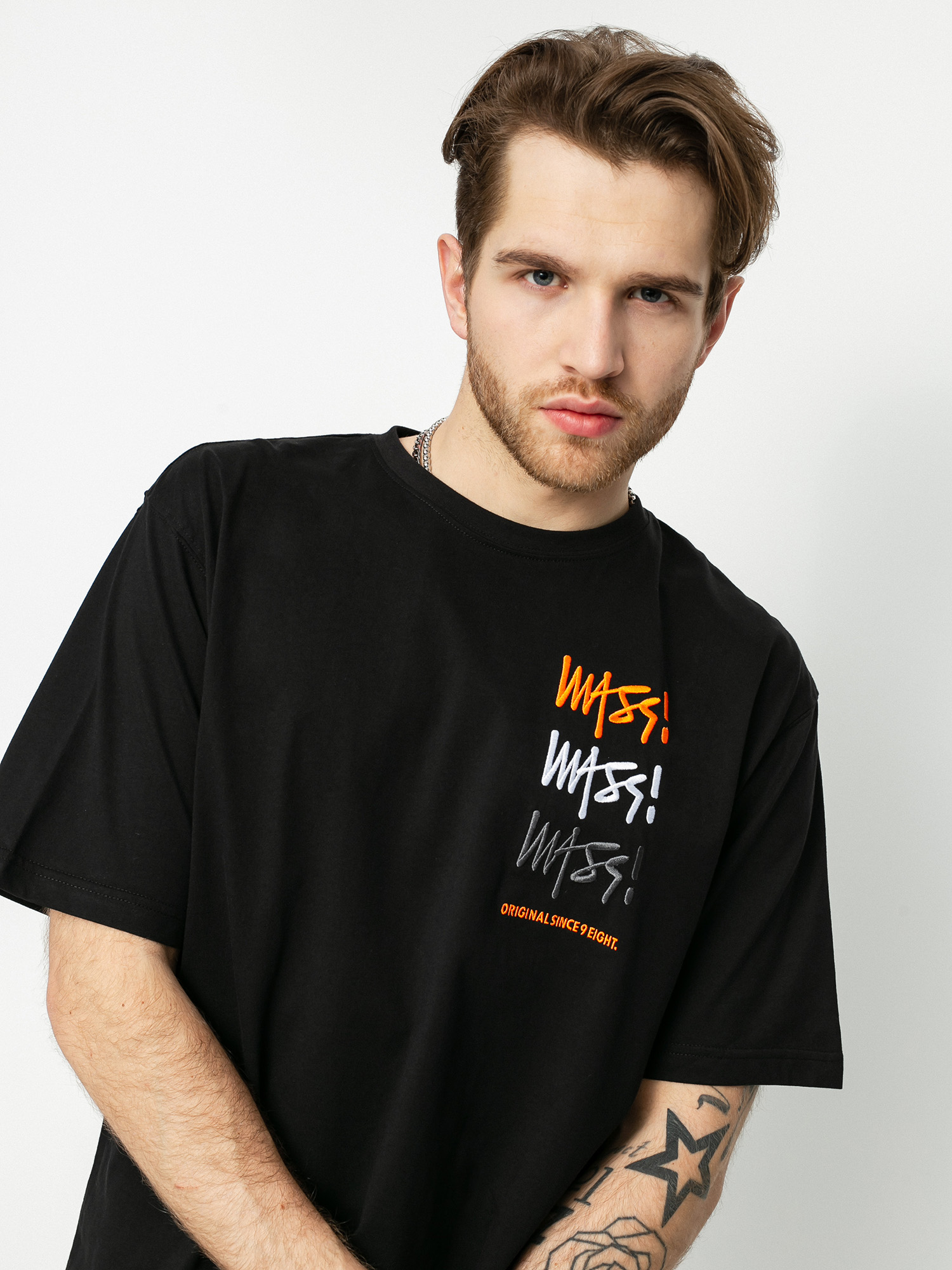 Tričko MassDnm Multisign (black)