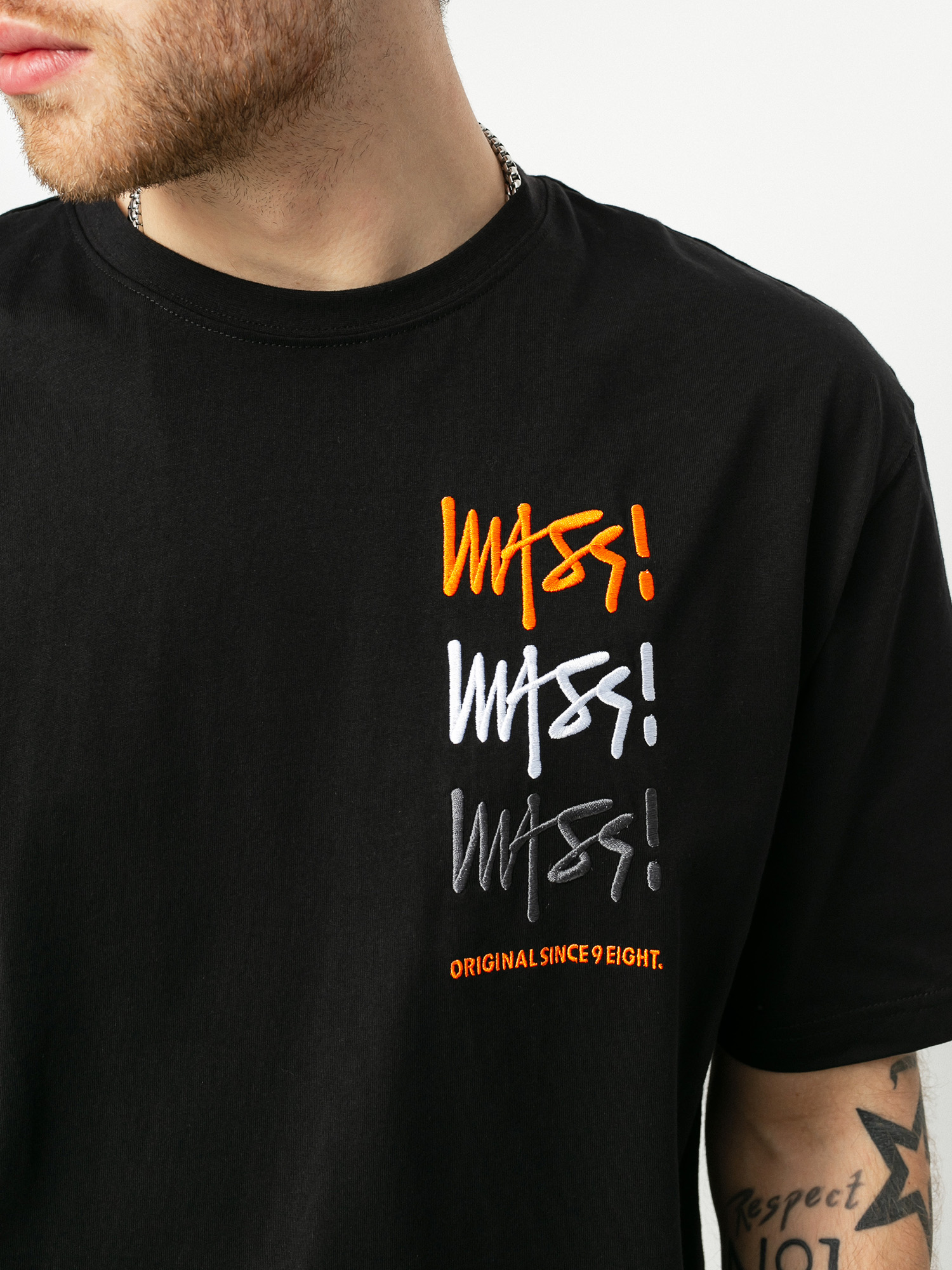 Tričko MassDnm Multisign (black)