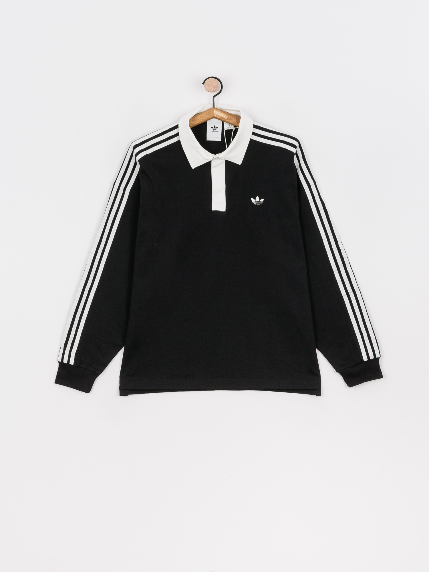 Triko adidas Solid Rugby (black/white)