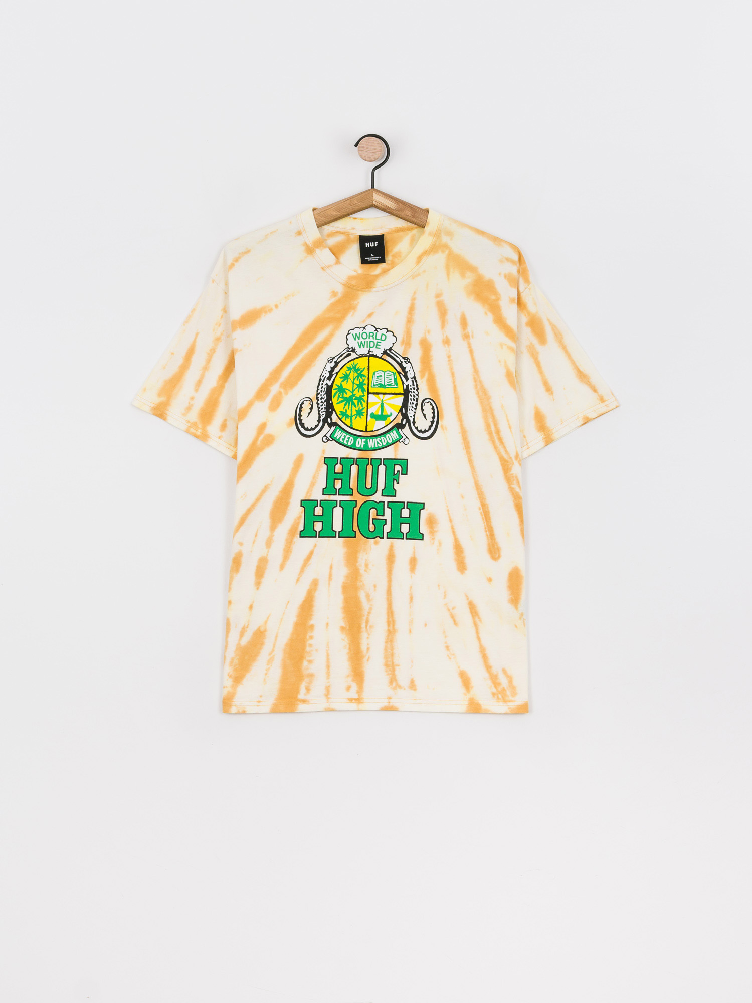 Tričko HUF High (gold)