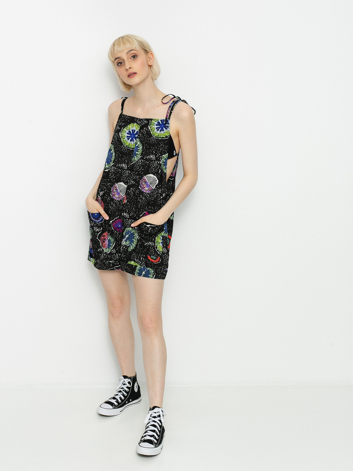 Dámský Kombinéza Volcom Coral Morph Romper (multi)