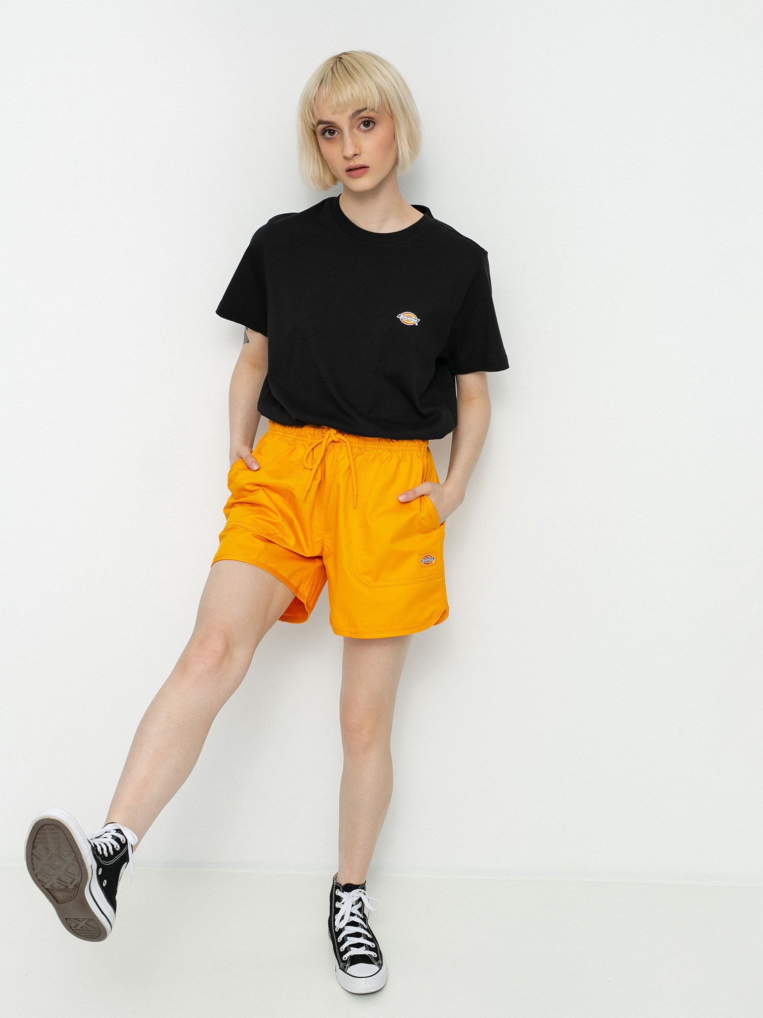 Kraťasy Dickies Victoria Wmn (cadnium yellow)
