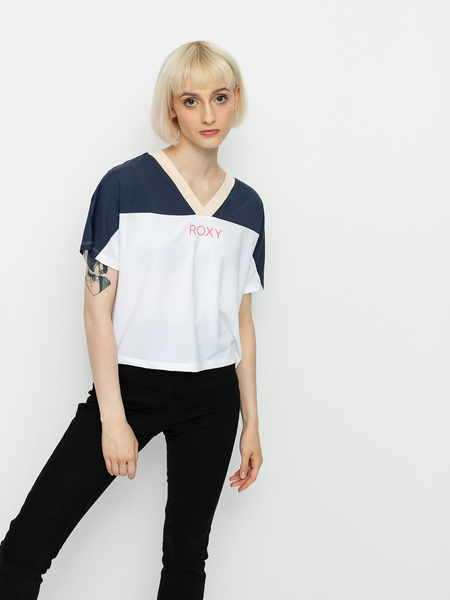 Tričko Roxy Trying Your Luck Wmn (bright white)