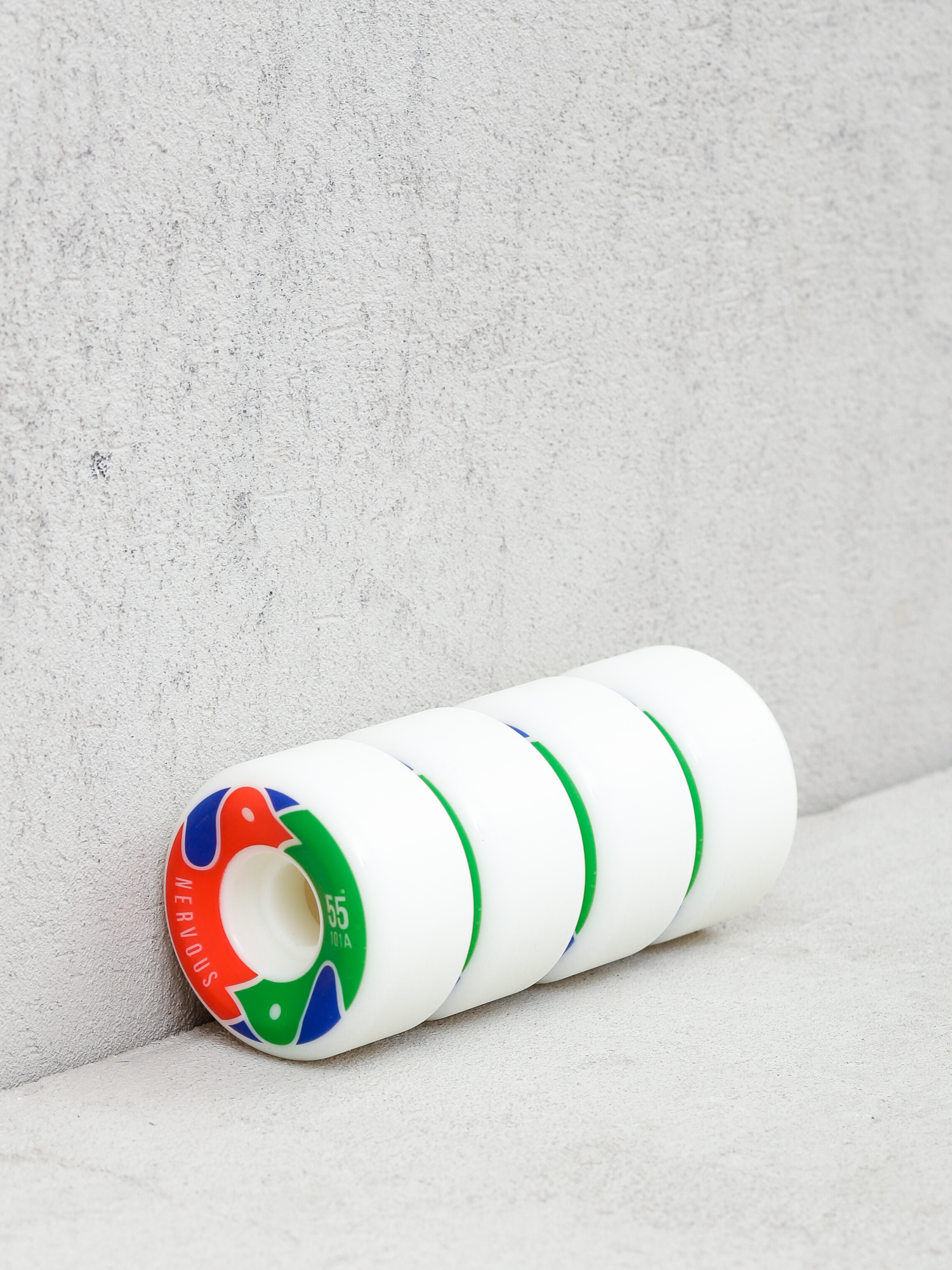 Kolečka Nervous Couple Conical (red)