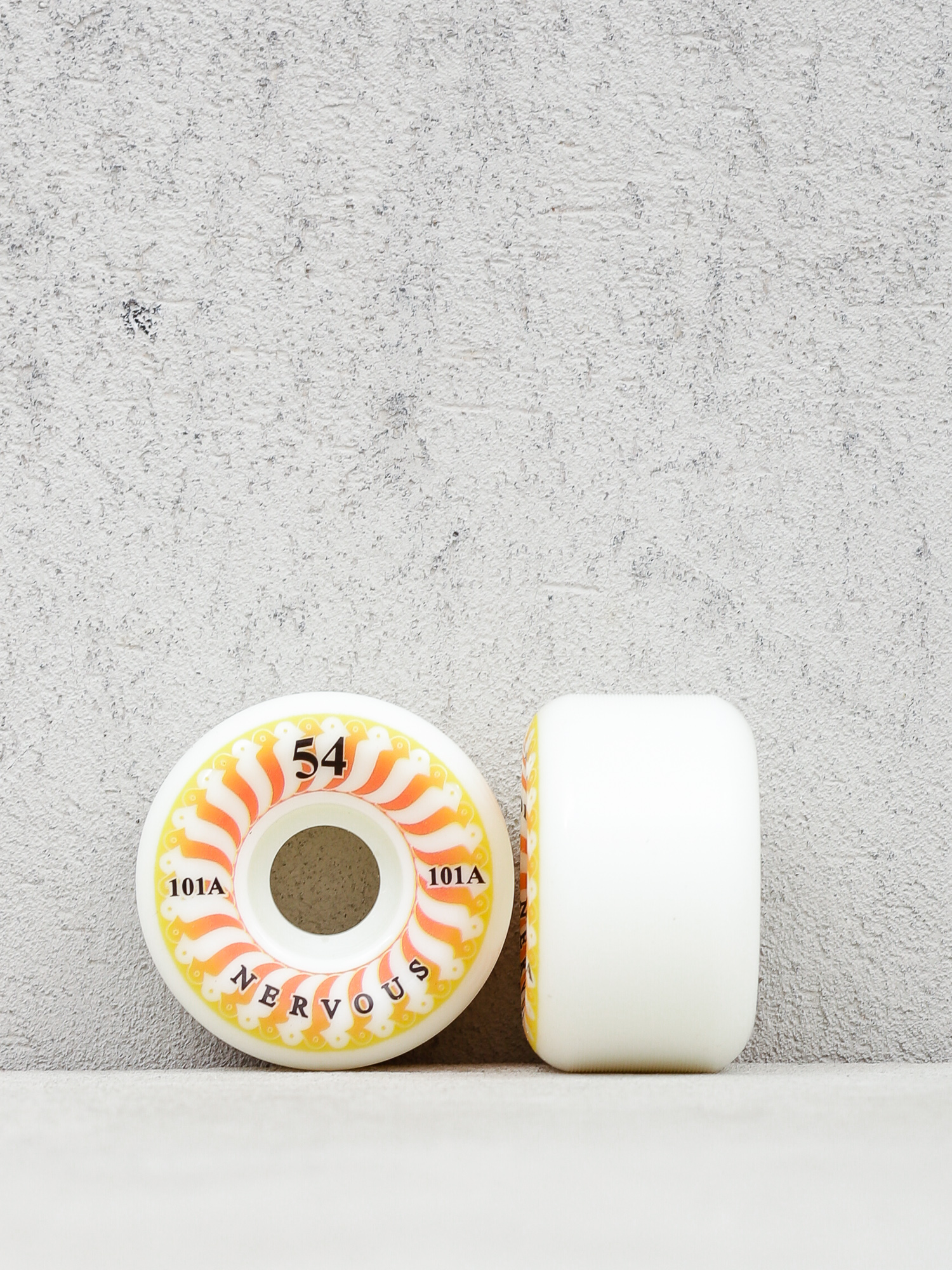 Kolečka Nervous Swirl Conical (yellow)